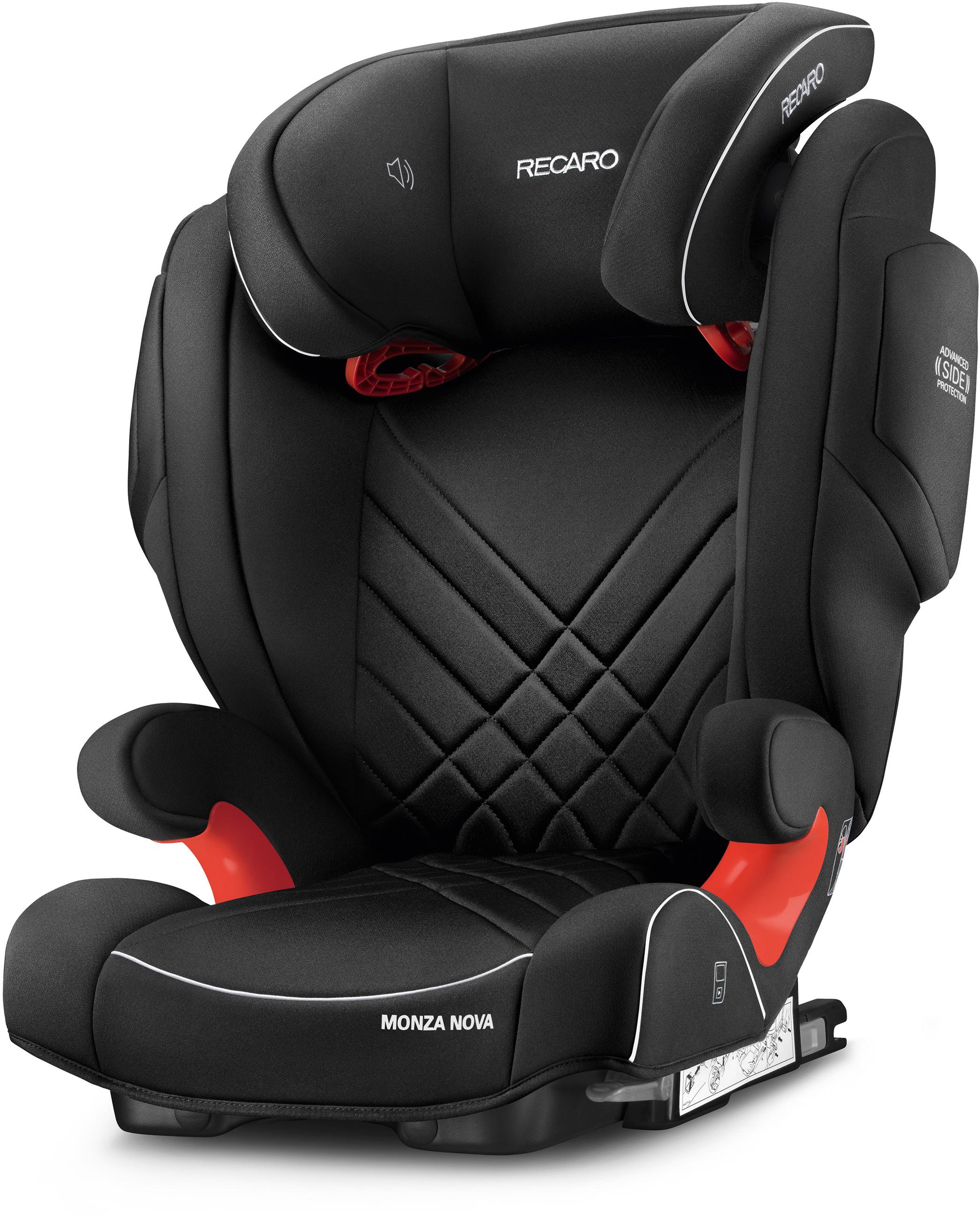 recaro monza nova 2 high back booster seat with seatfix