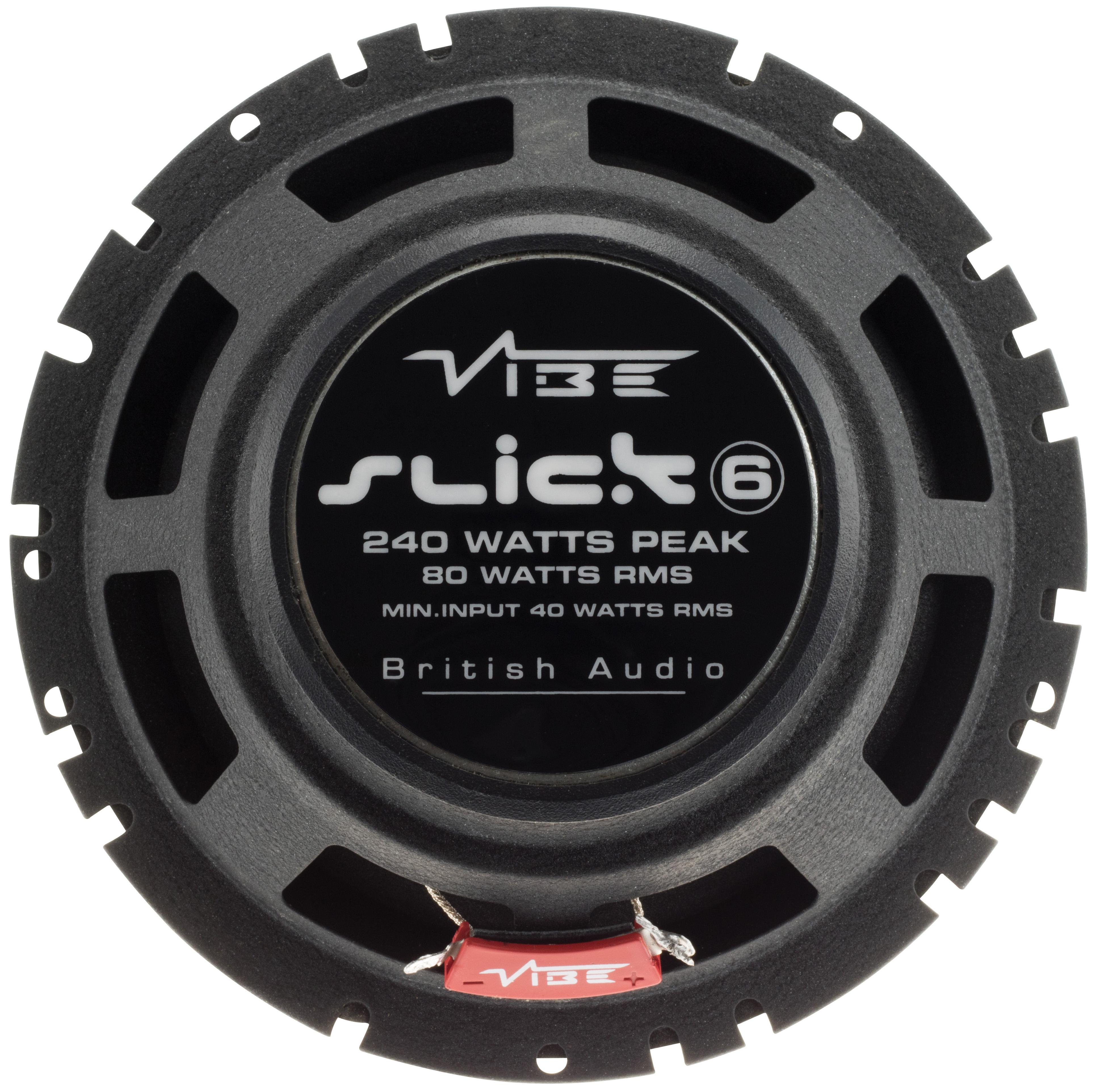 vibe slick 6 coaxial car speakers