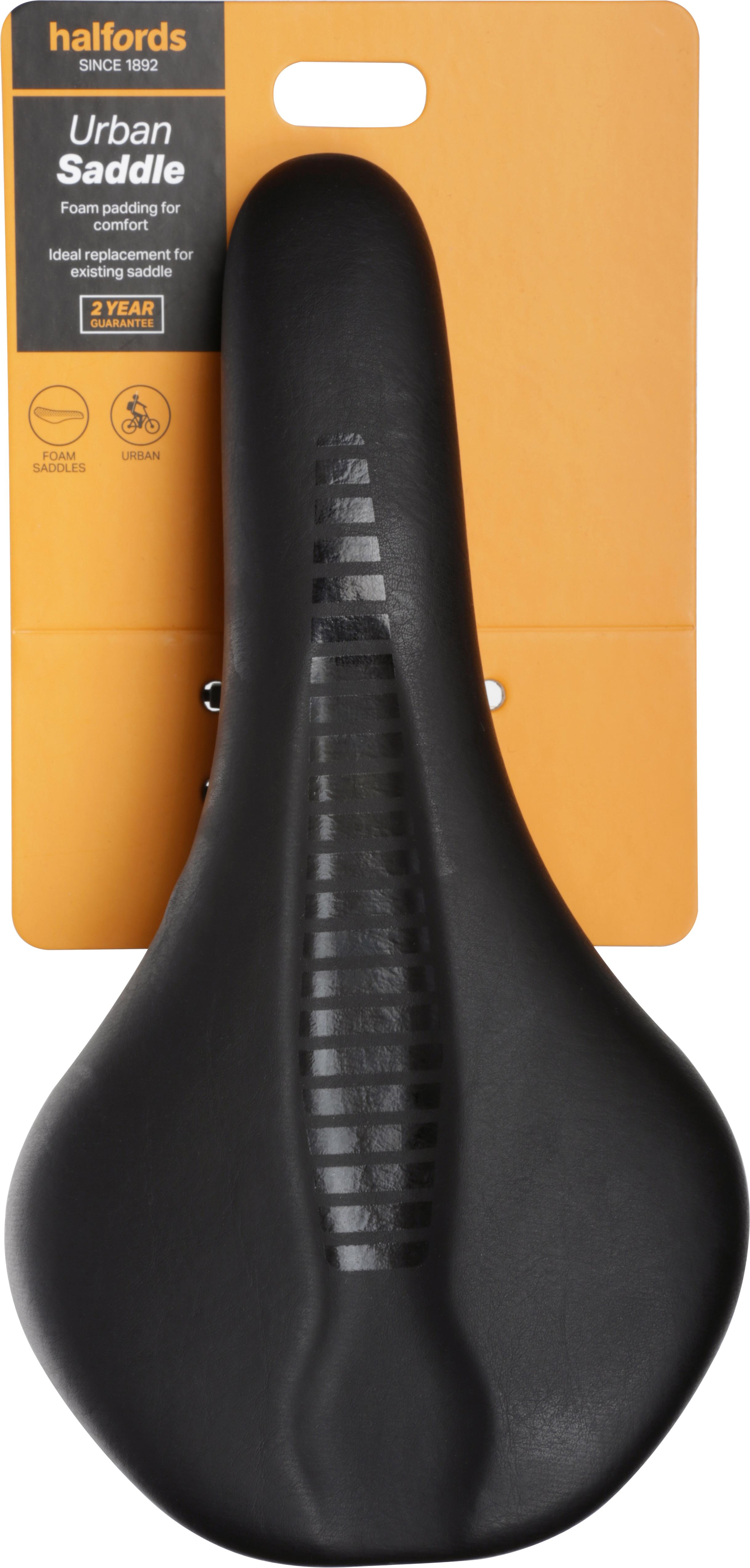 halfords bicycle saddles