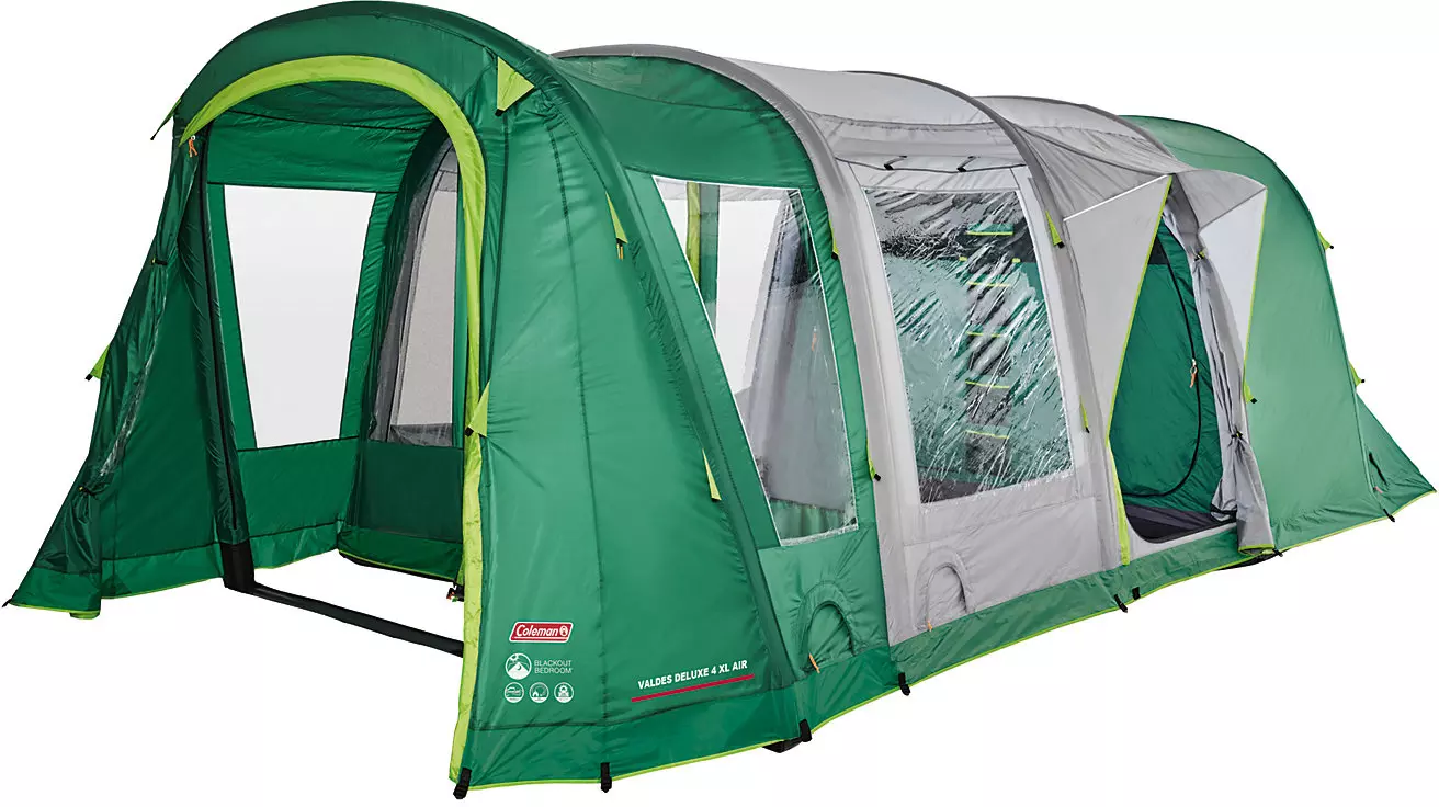 coleman air tents