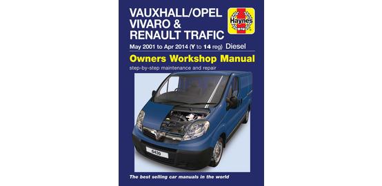 Haynes Vauxhall Vivaro Renault Trafic 01 14 Manual Halfords Uk