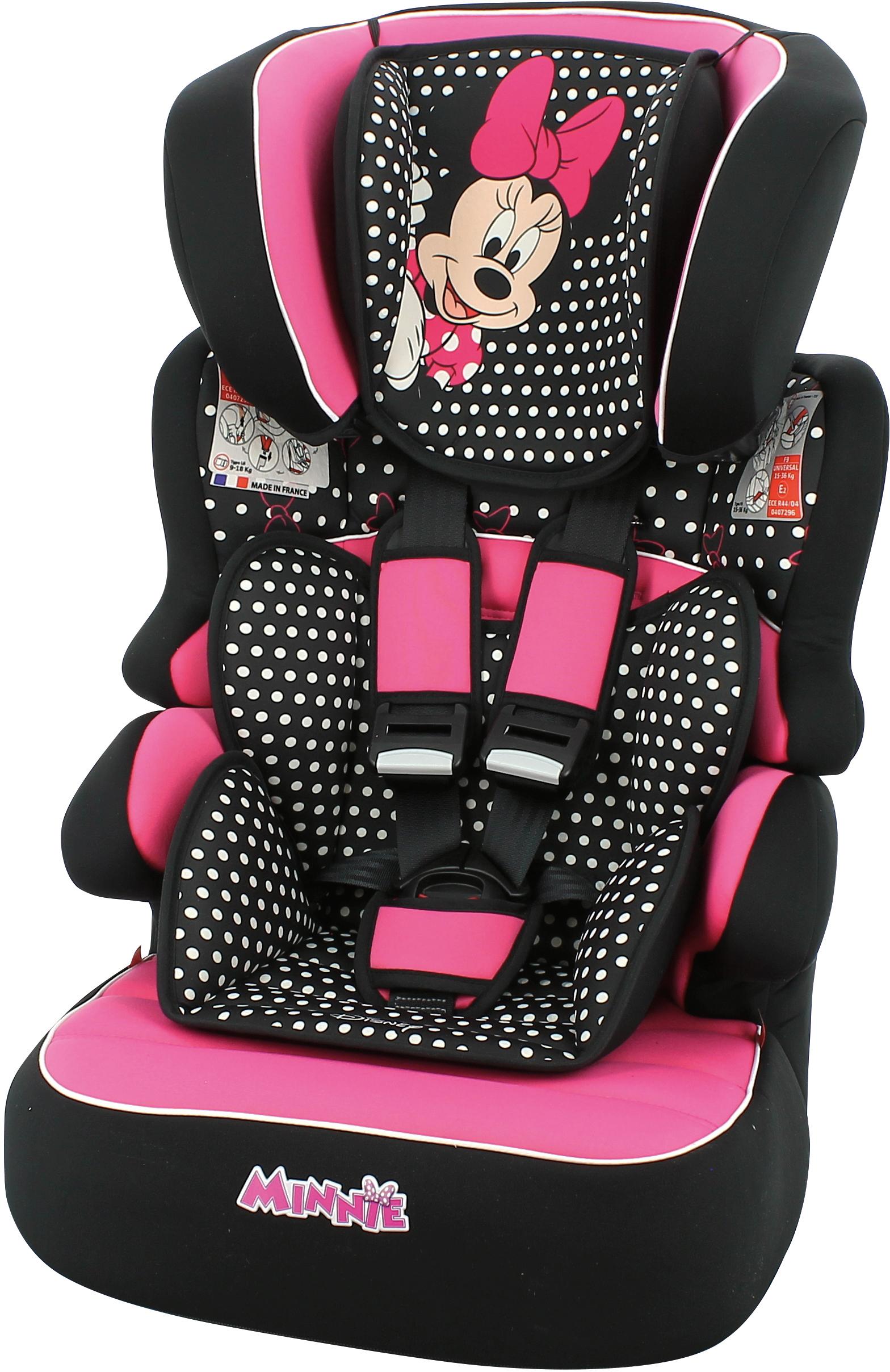 minnie mouse 123 car seat