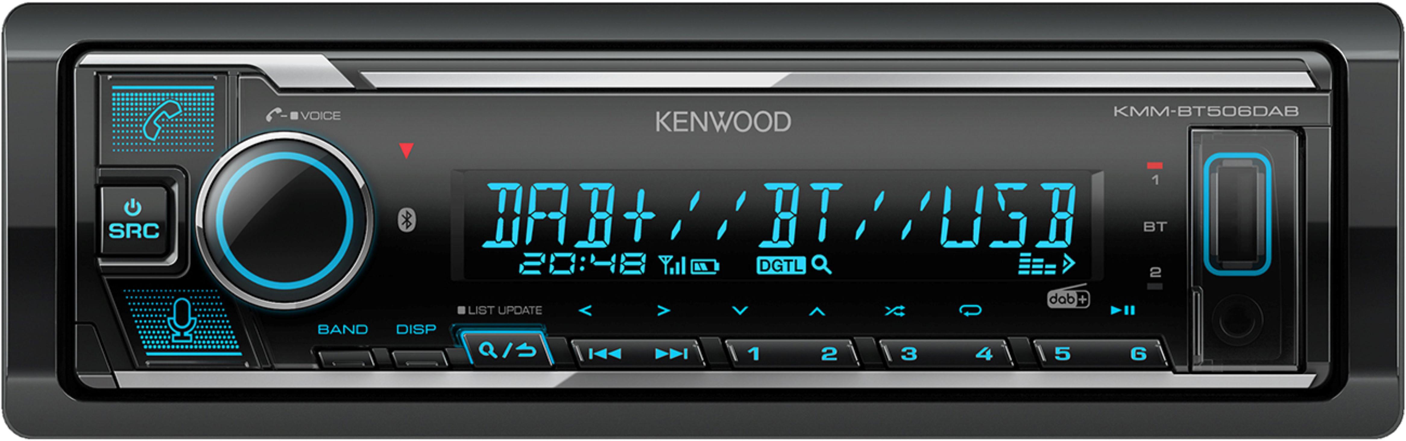 kenwood car music system with bluetooth