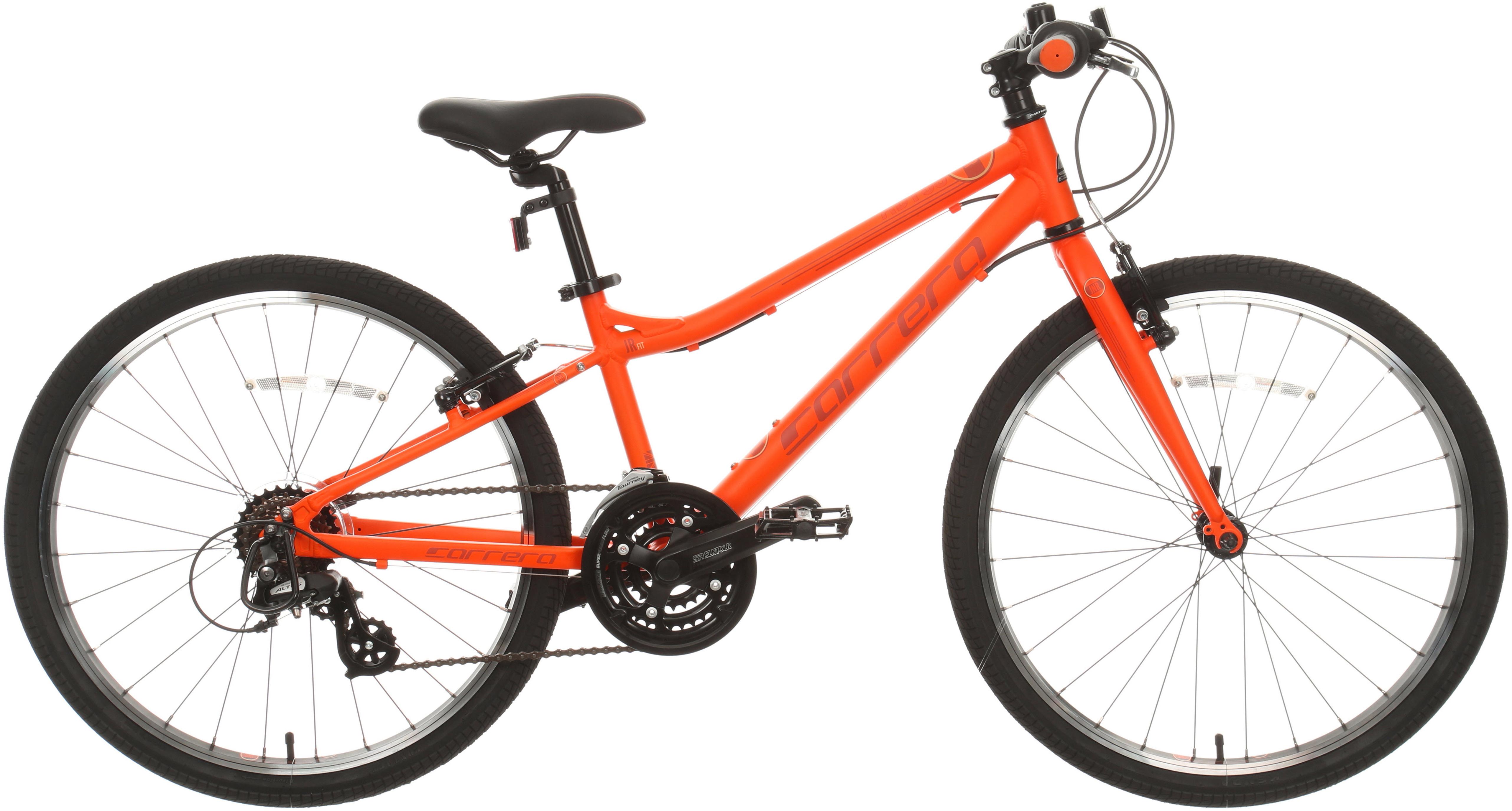 carrera orange bike