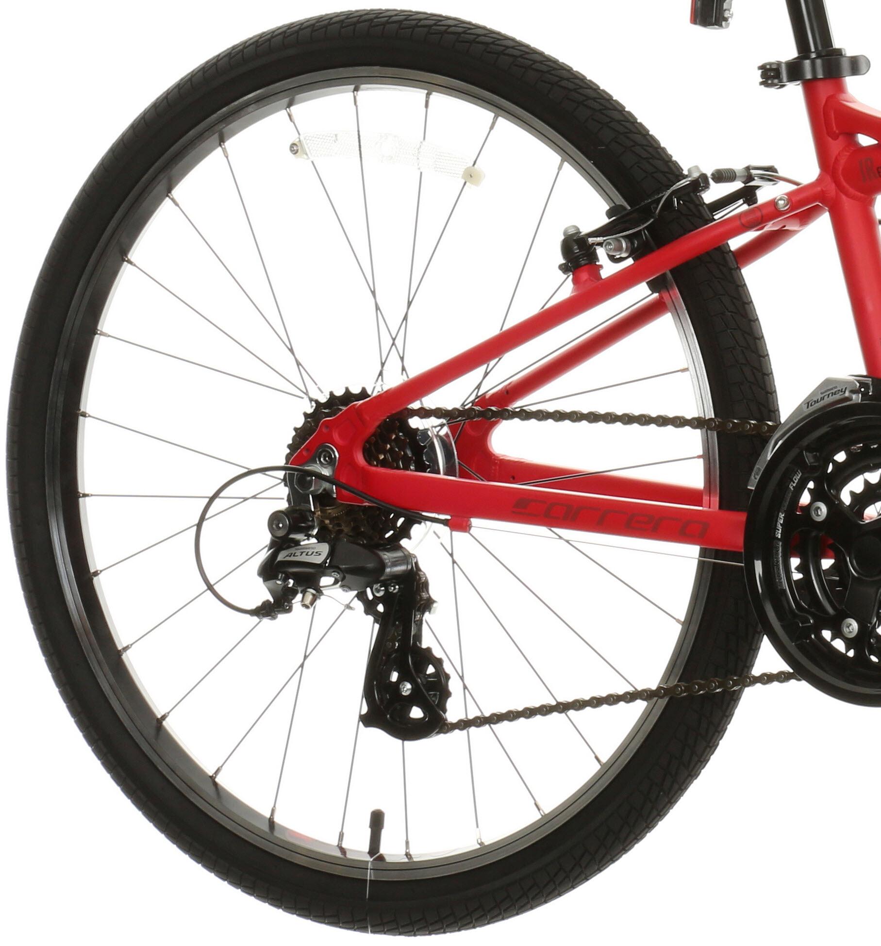 red carrera bike halfords