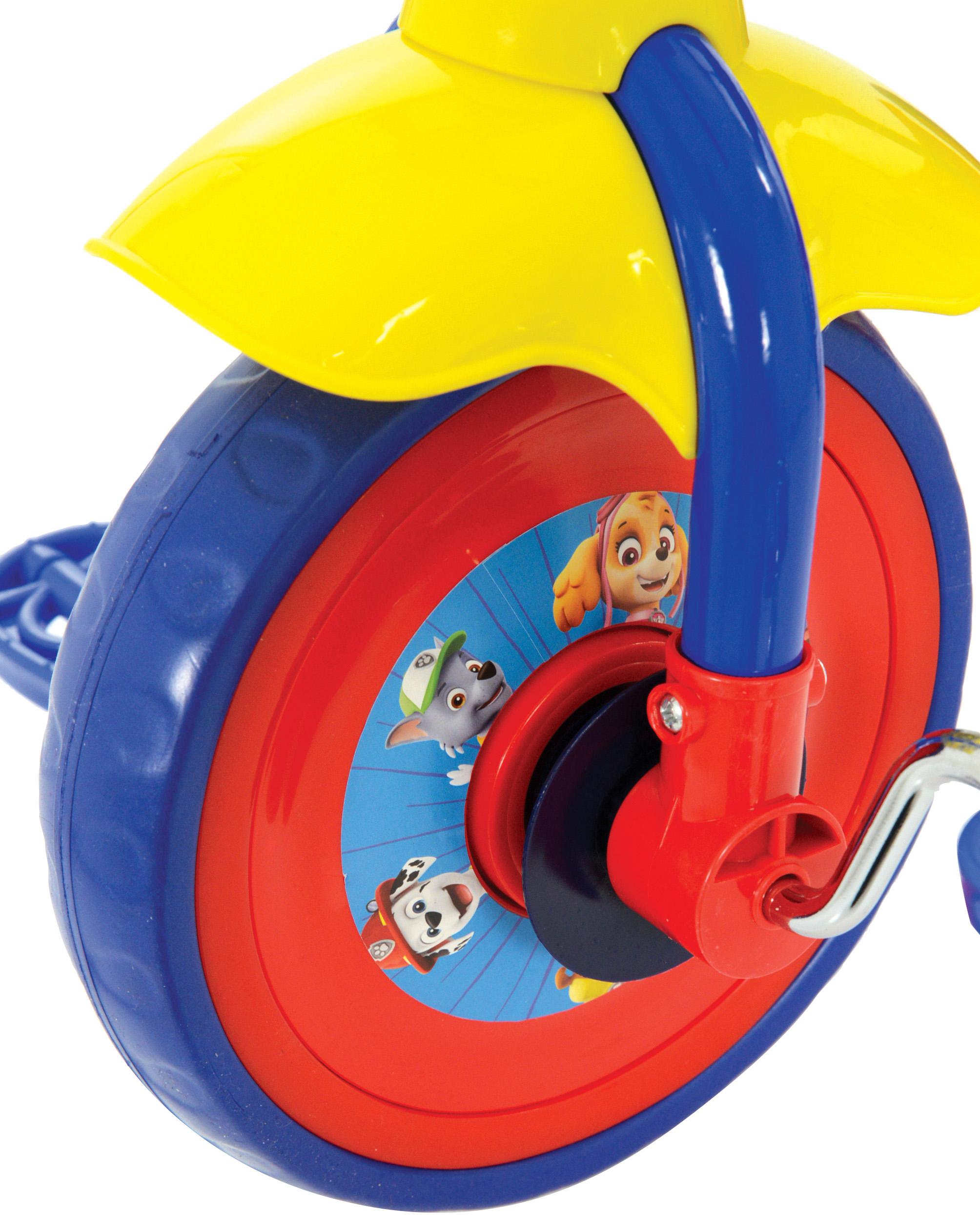 paw patrol trike with bucket