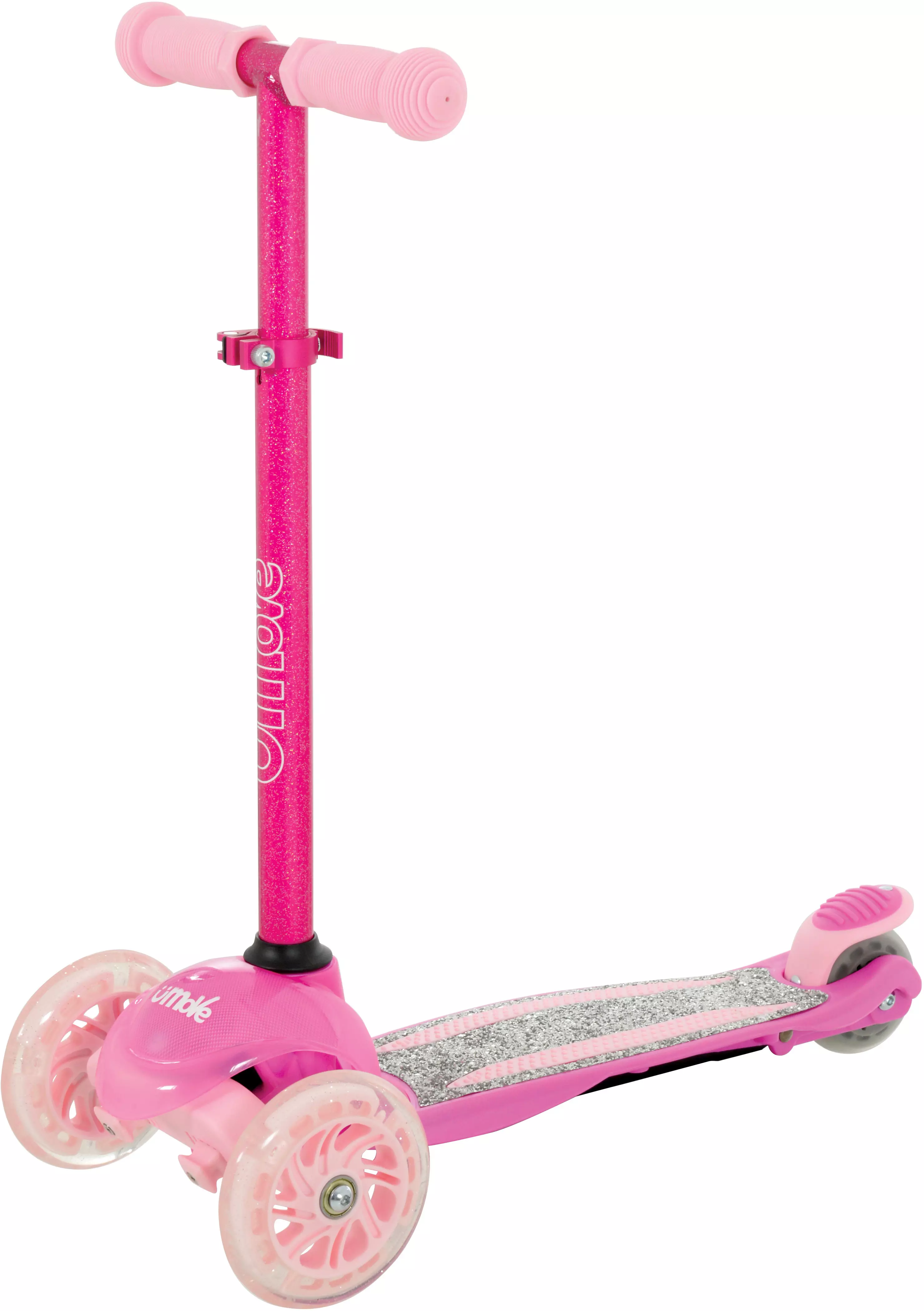 halfords pink scooter