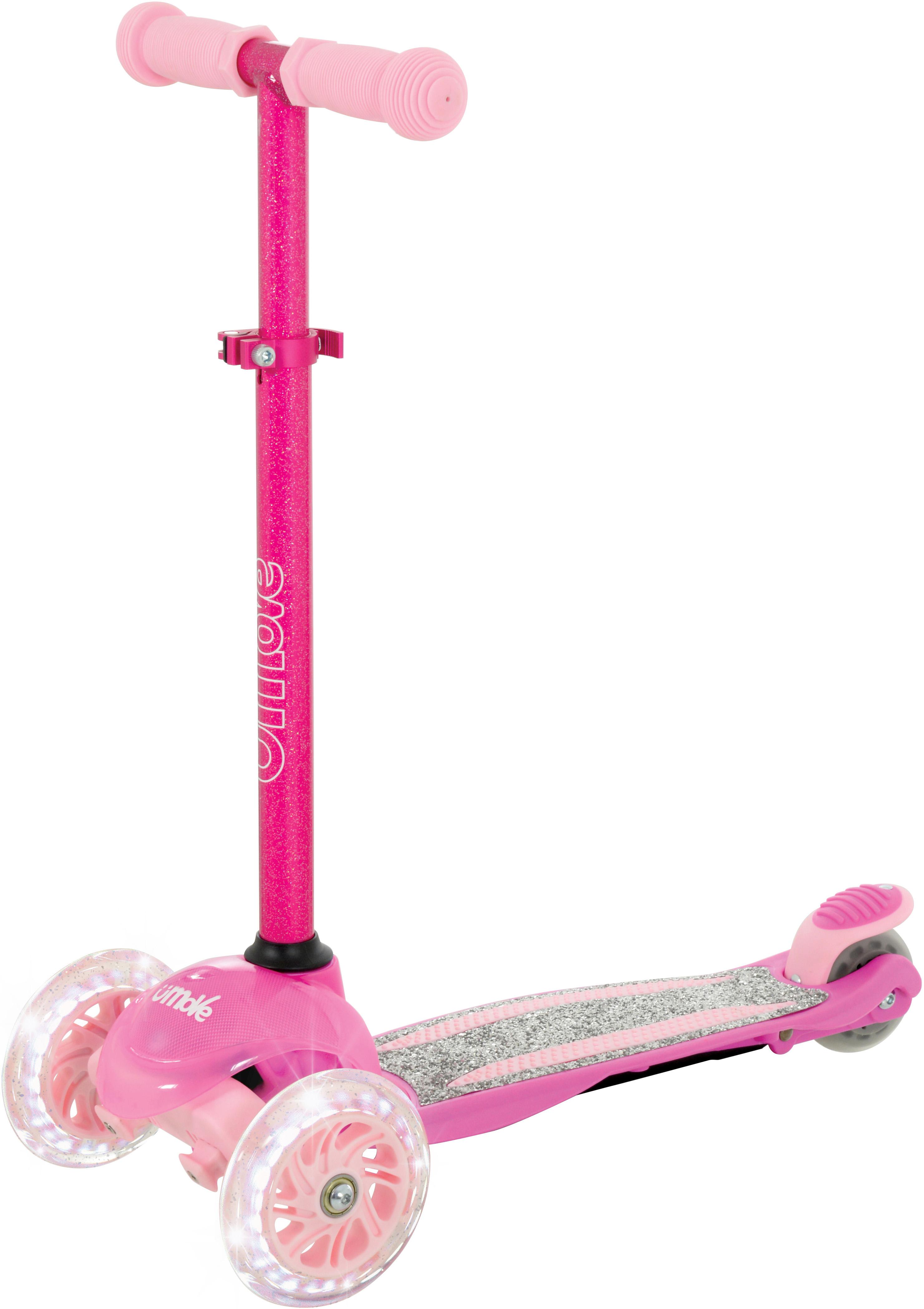 halfords pink scooter