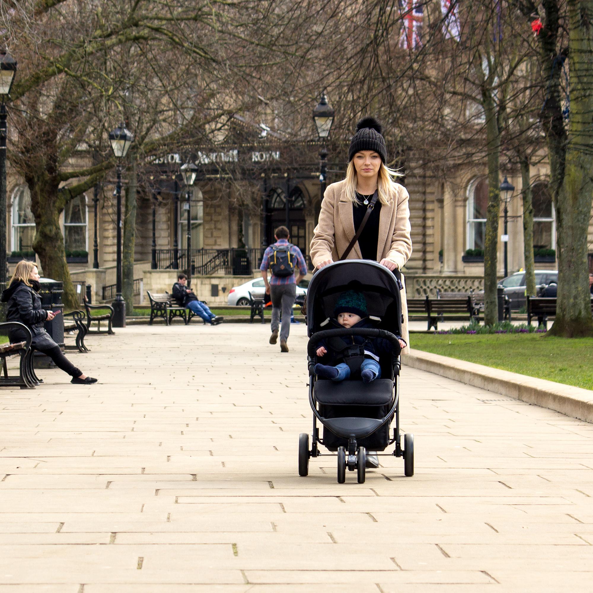 red kite push me metro grey pushchair