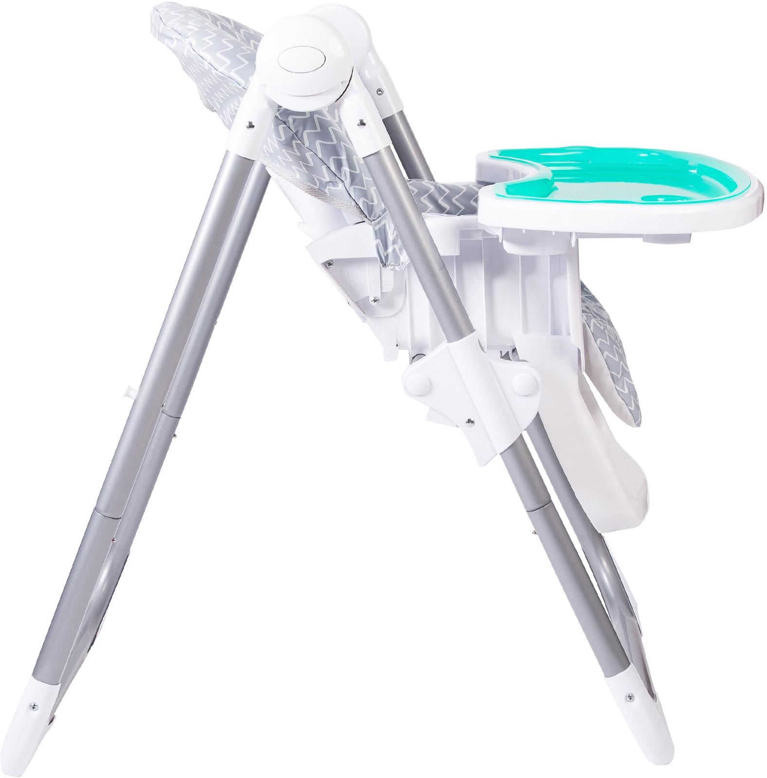 feed me deli peppermint trail highchair