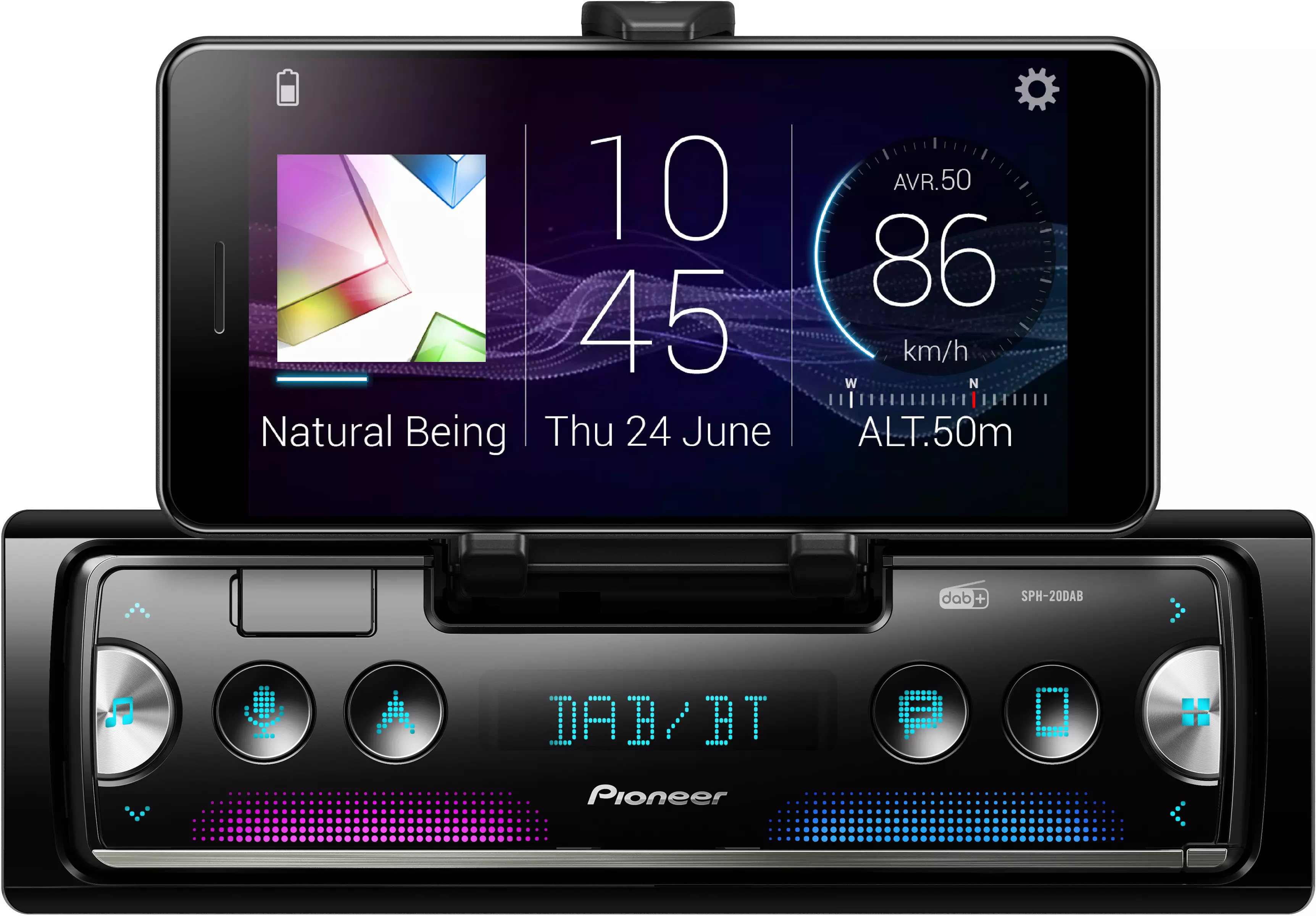 halfords dab bluetooth car stereo