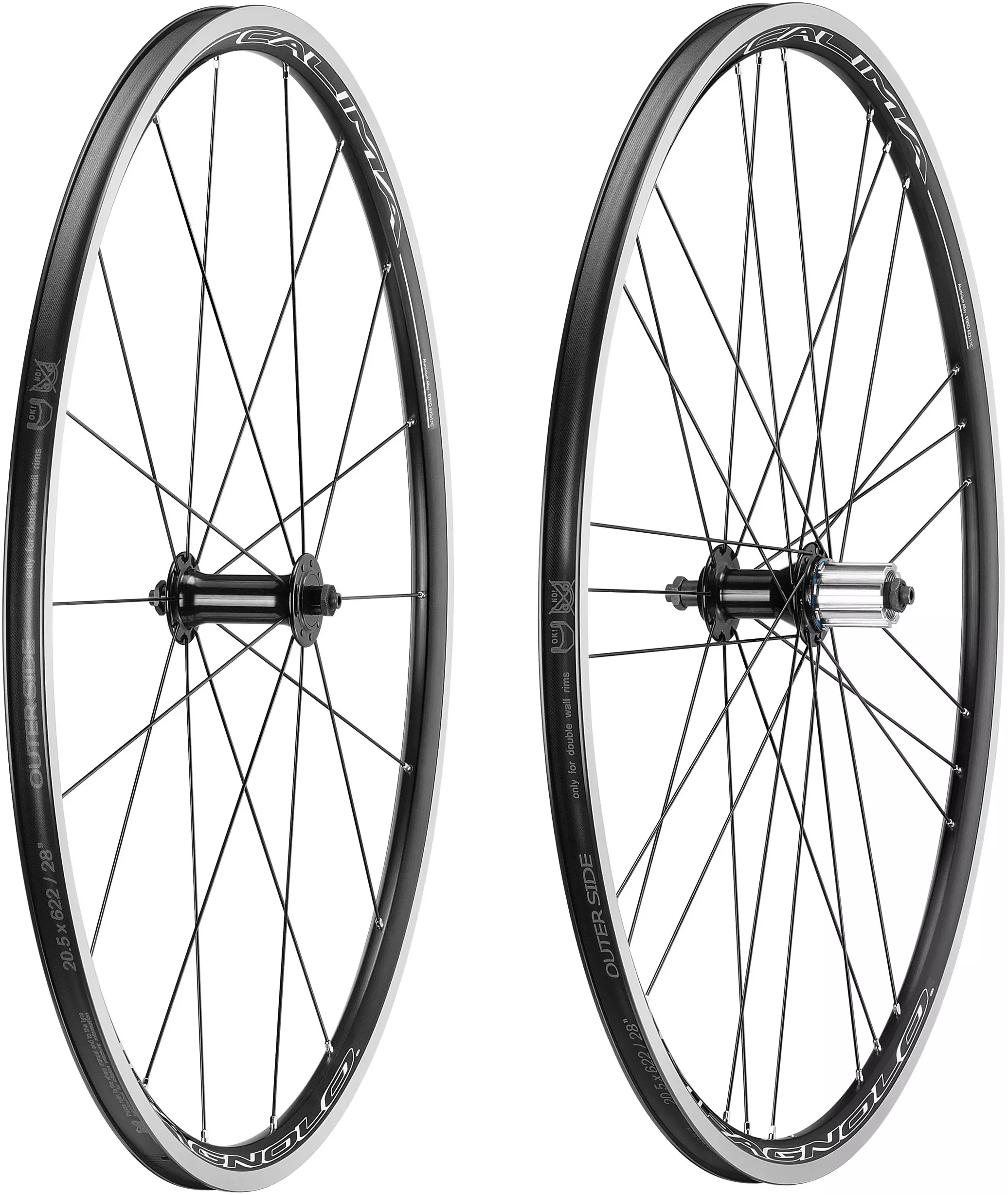 campagnolo calima 700c wheelset