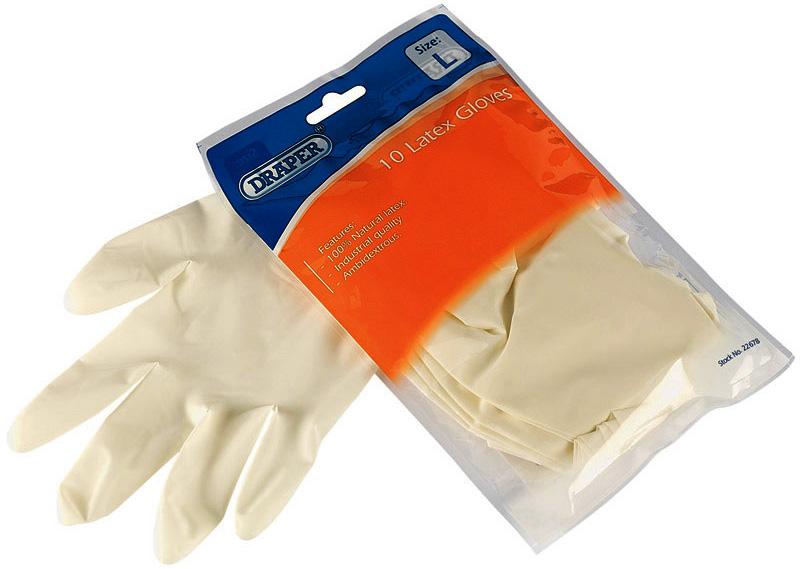 large latex gloves