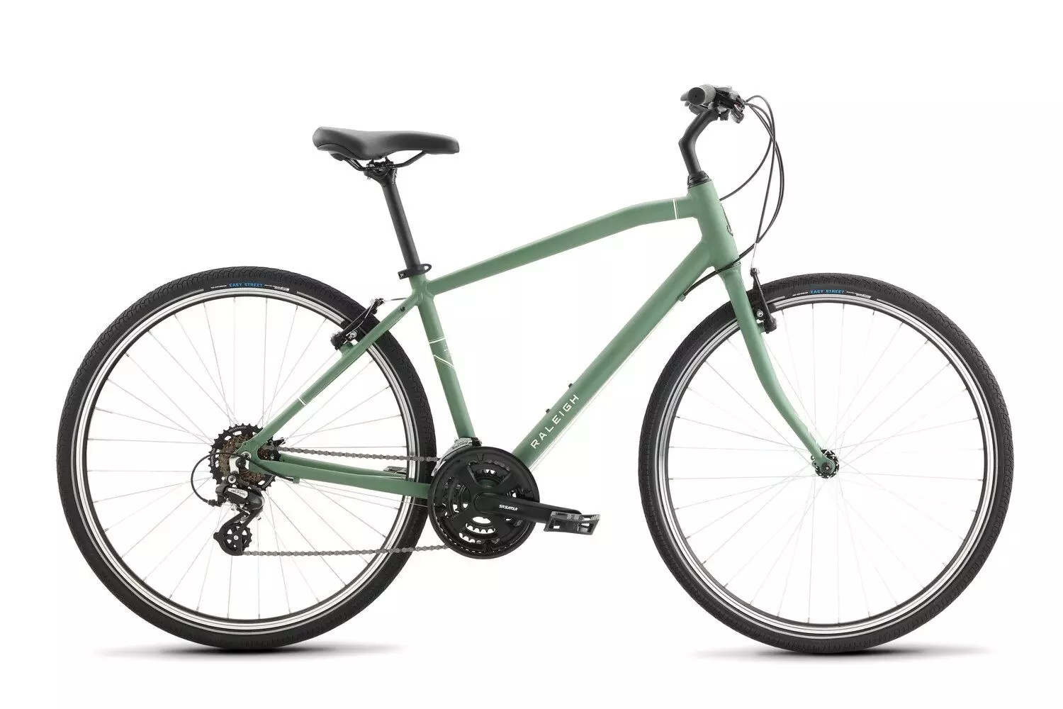 hybrid bike green