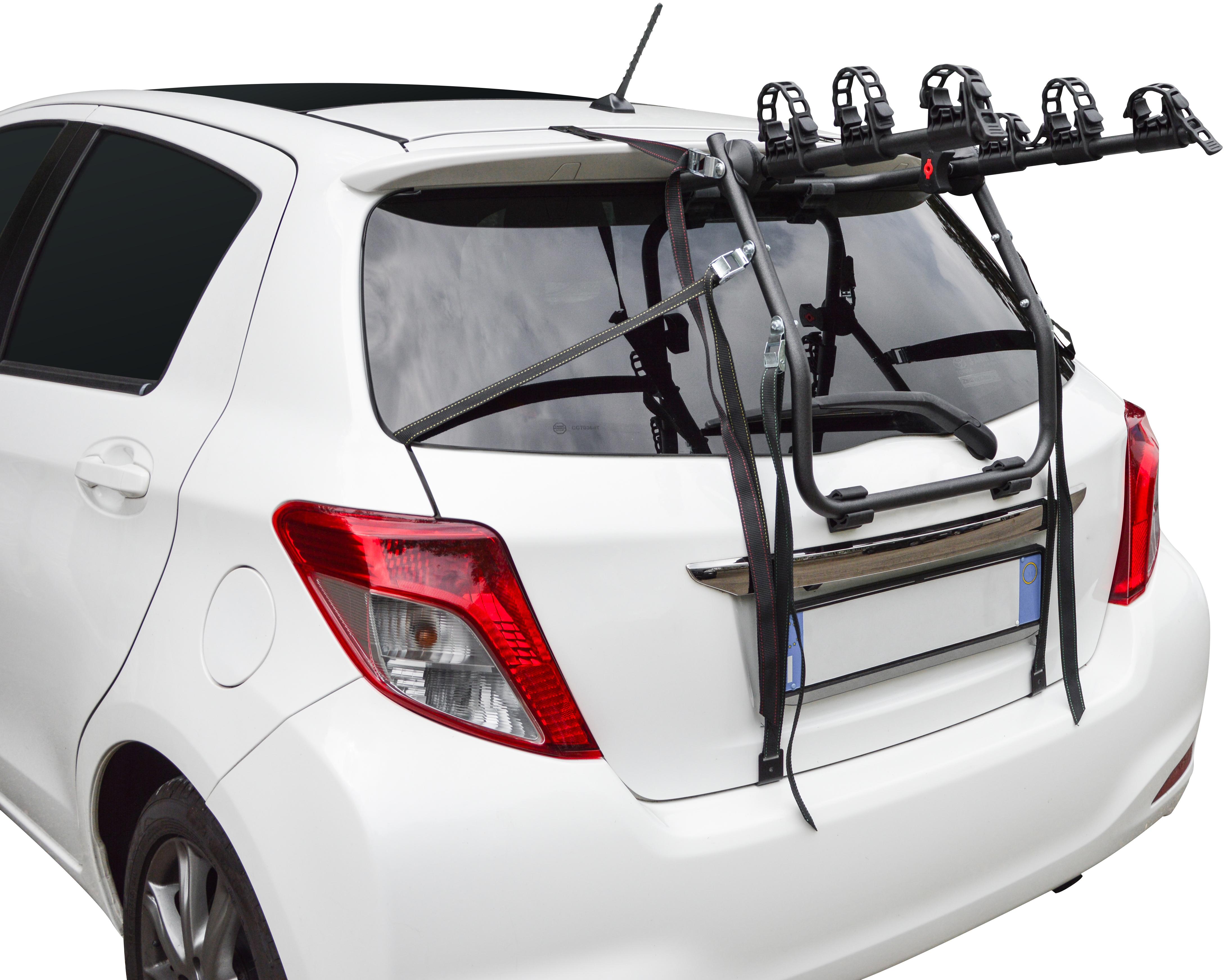 rear mounted bike rack