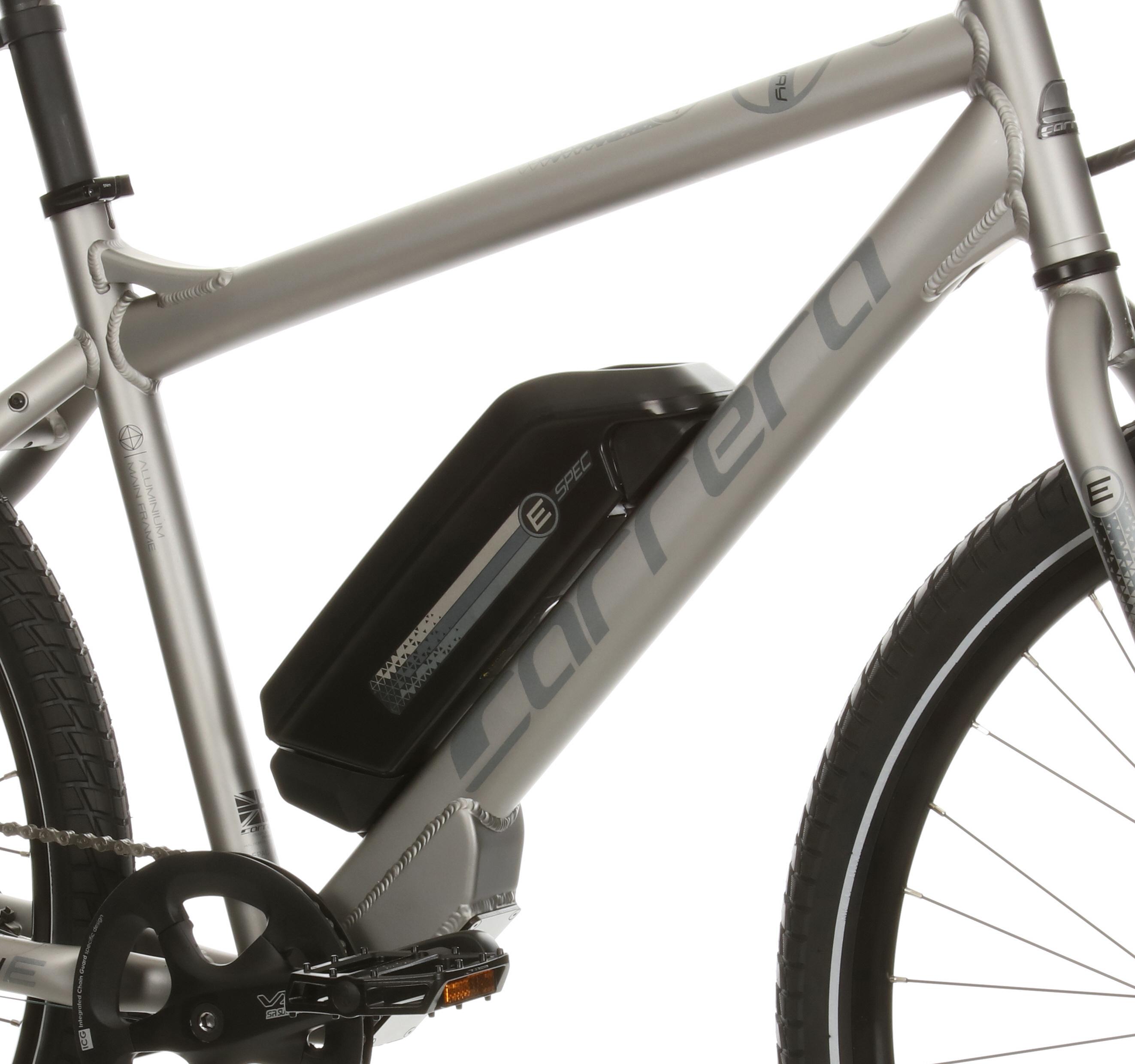 carrera subway mens electric hybrid bike