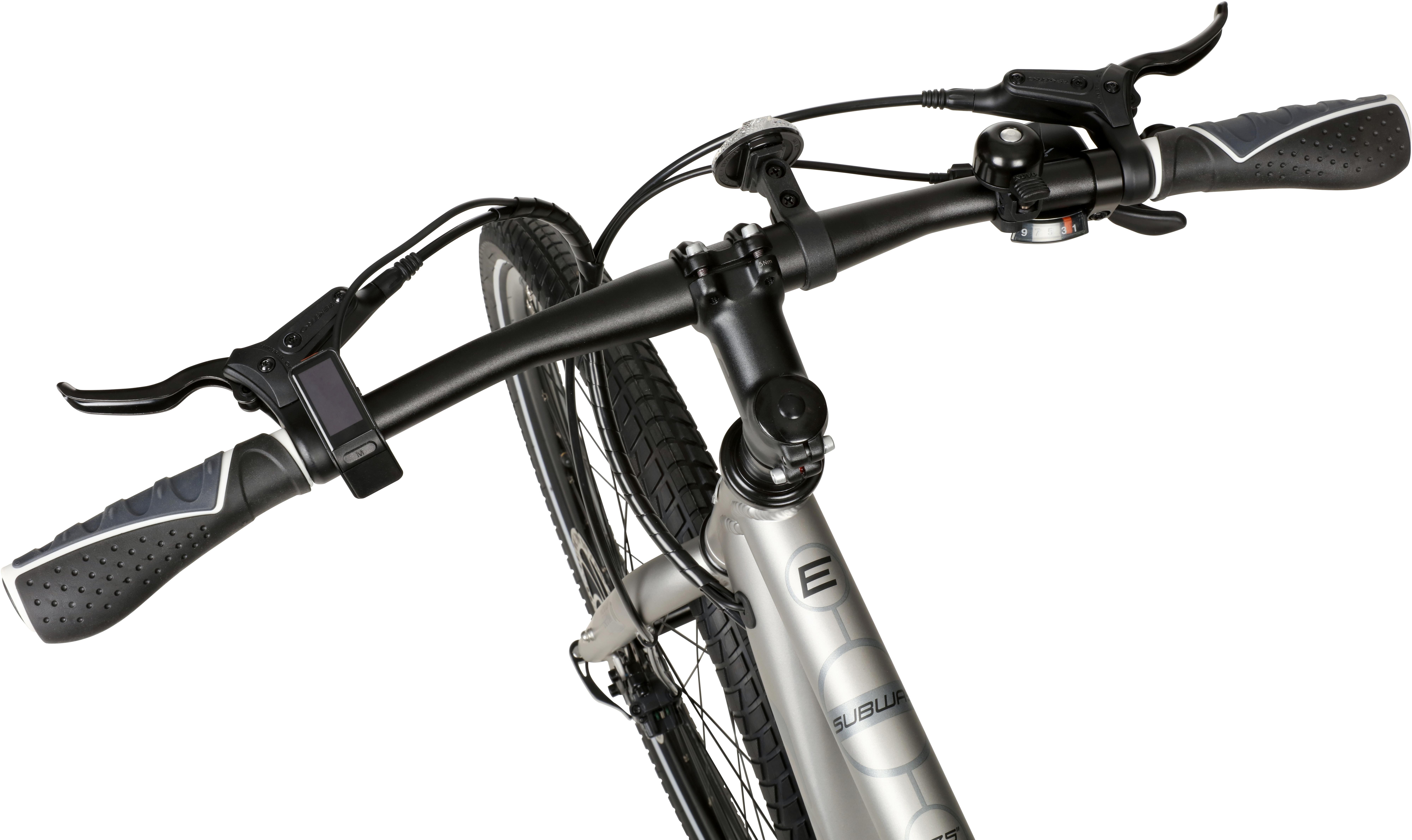 carrera subway mens electric hybrid bike