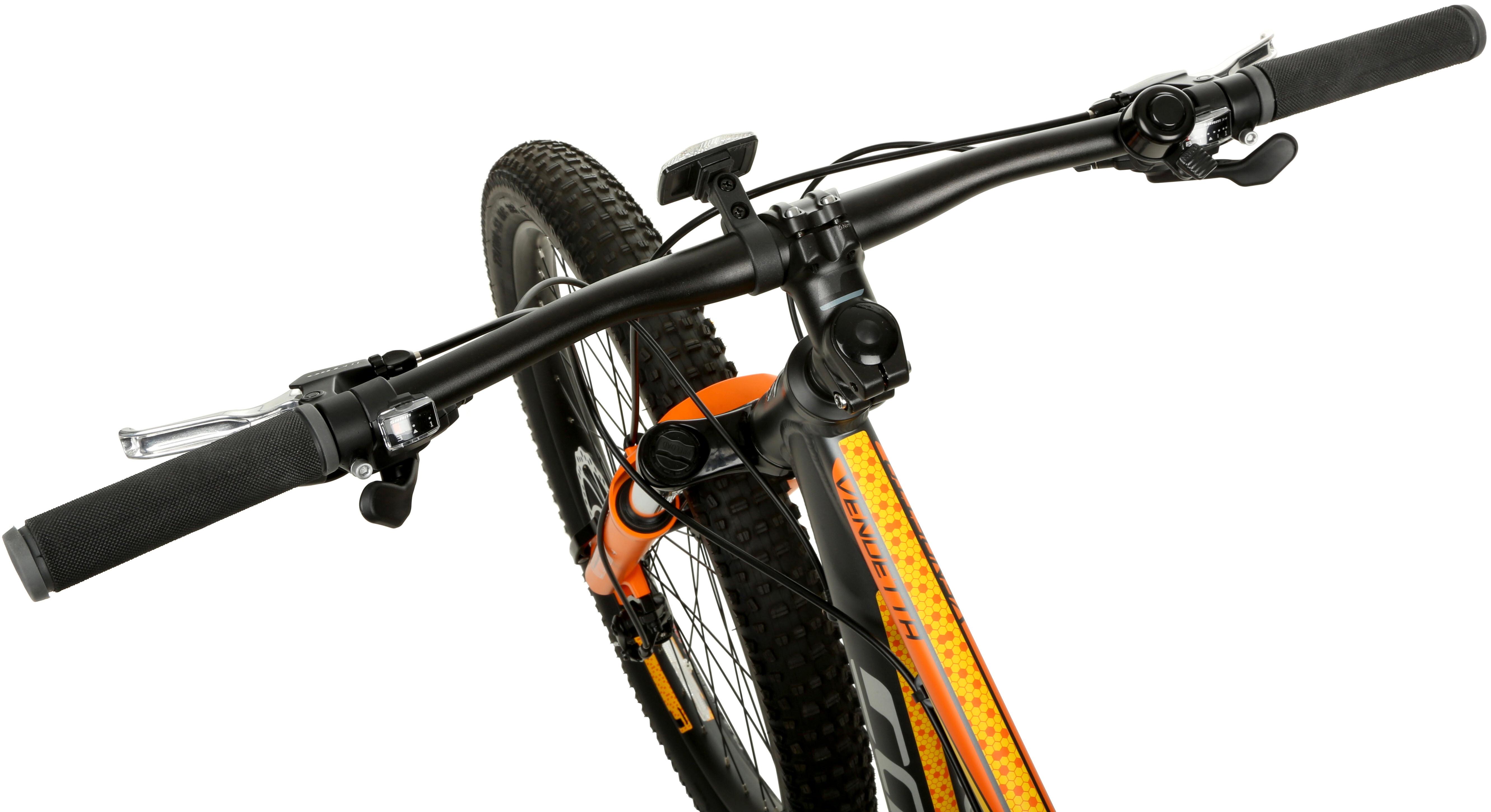 orange carrera mountain bike