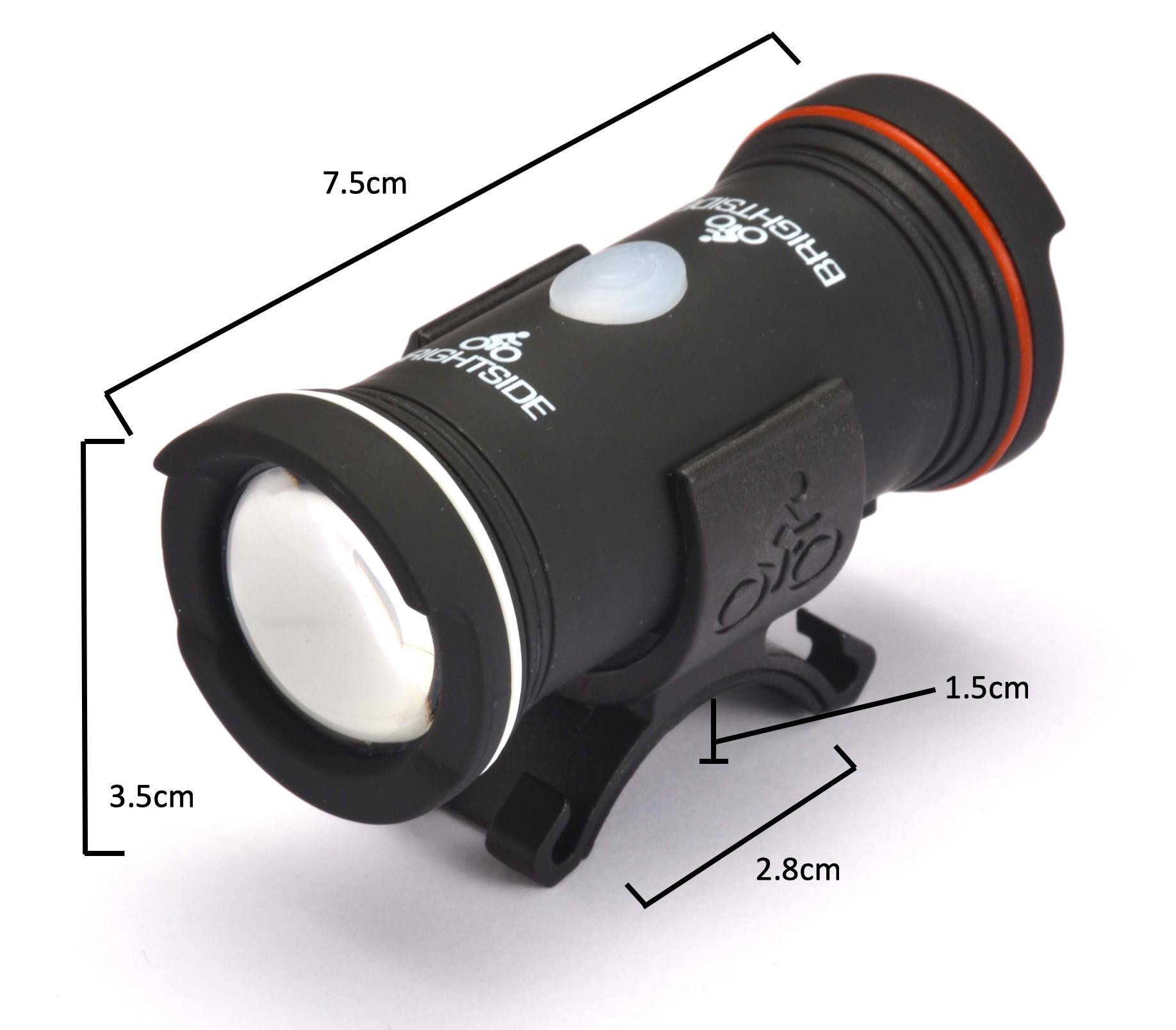 topside bike helmet light