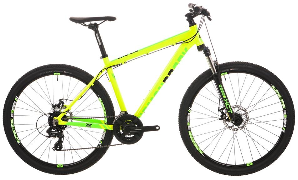 green mountain bike halfords