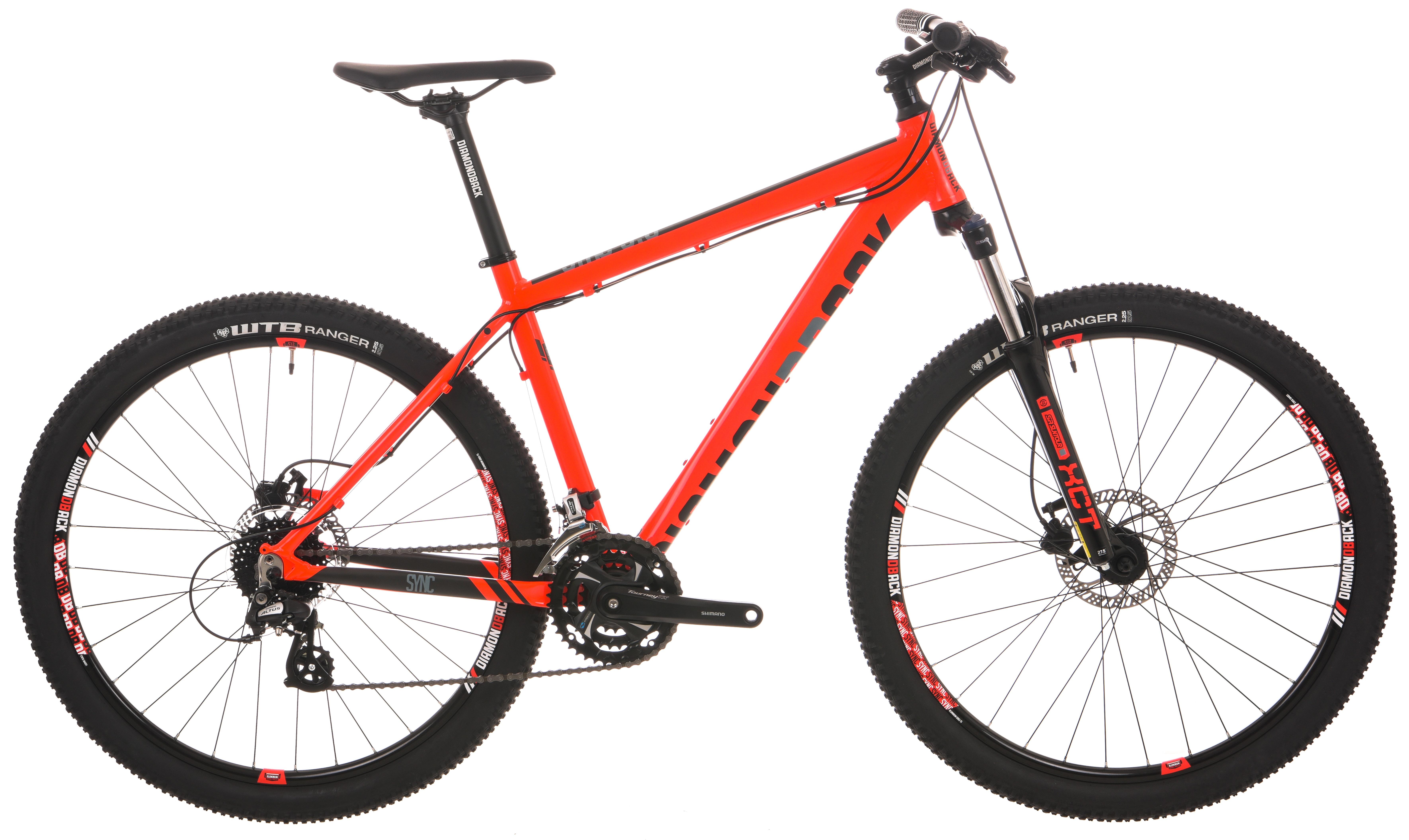 orange diamondback bike