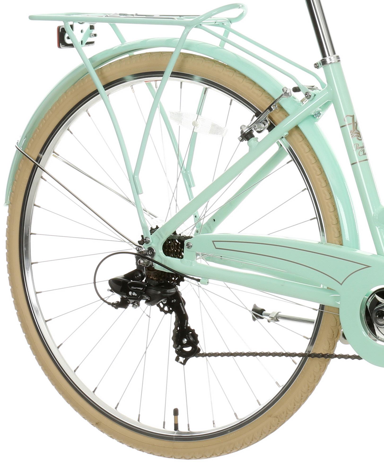 mint green pendleton bike