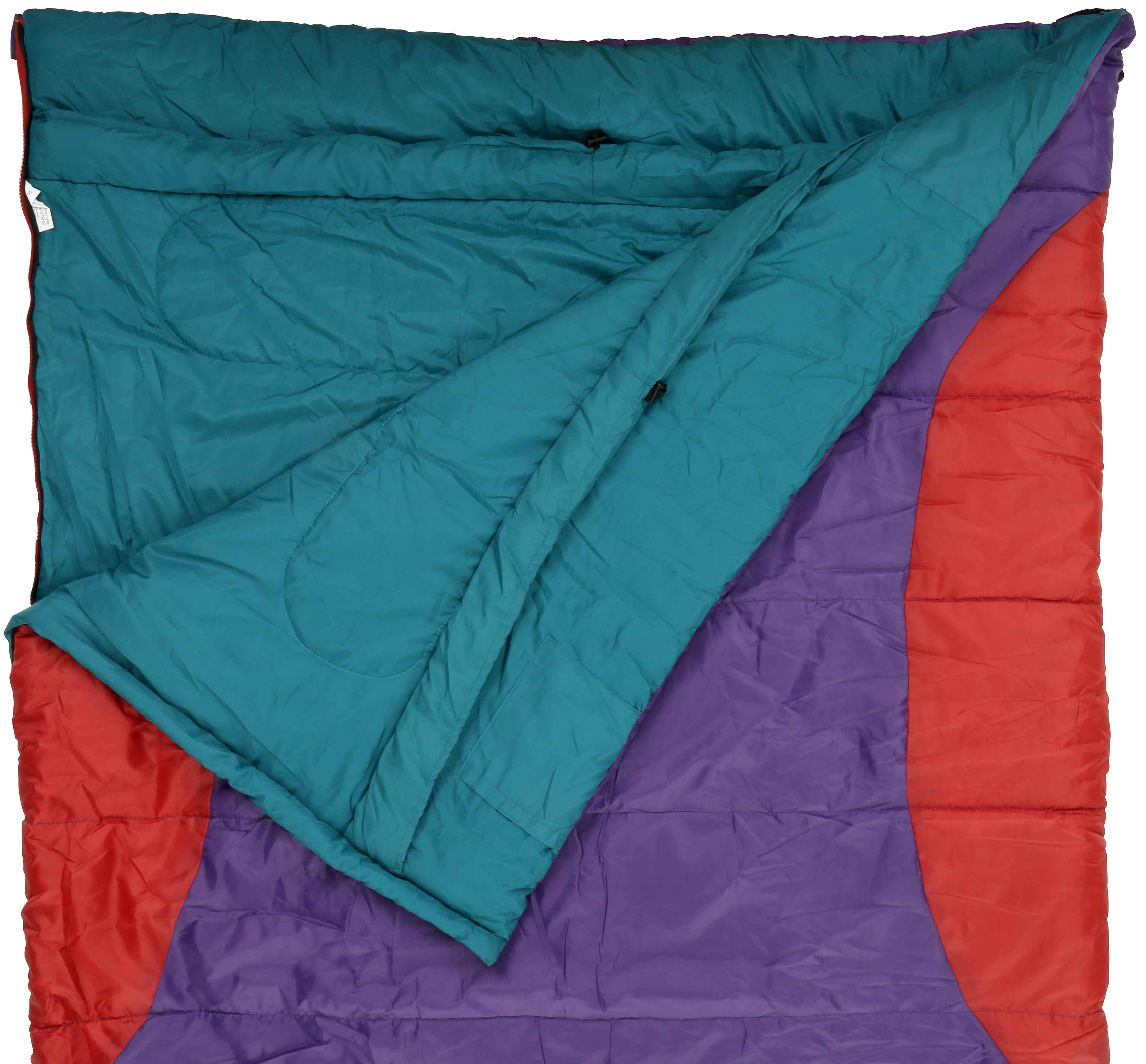 pink double sleeping bag