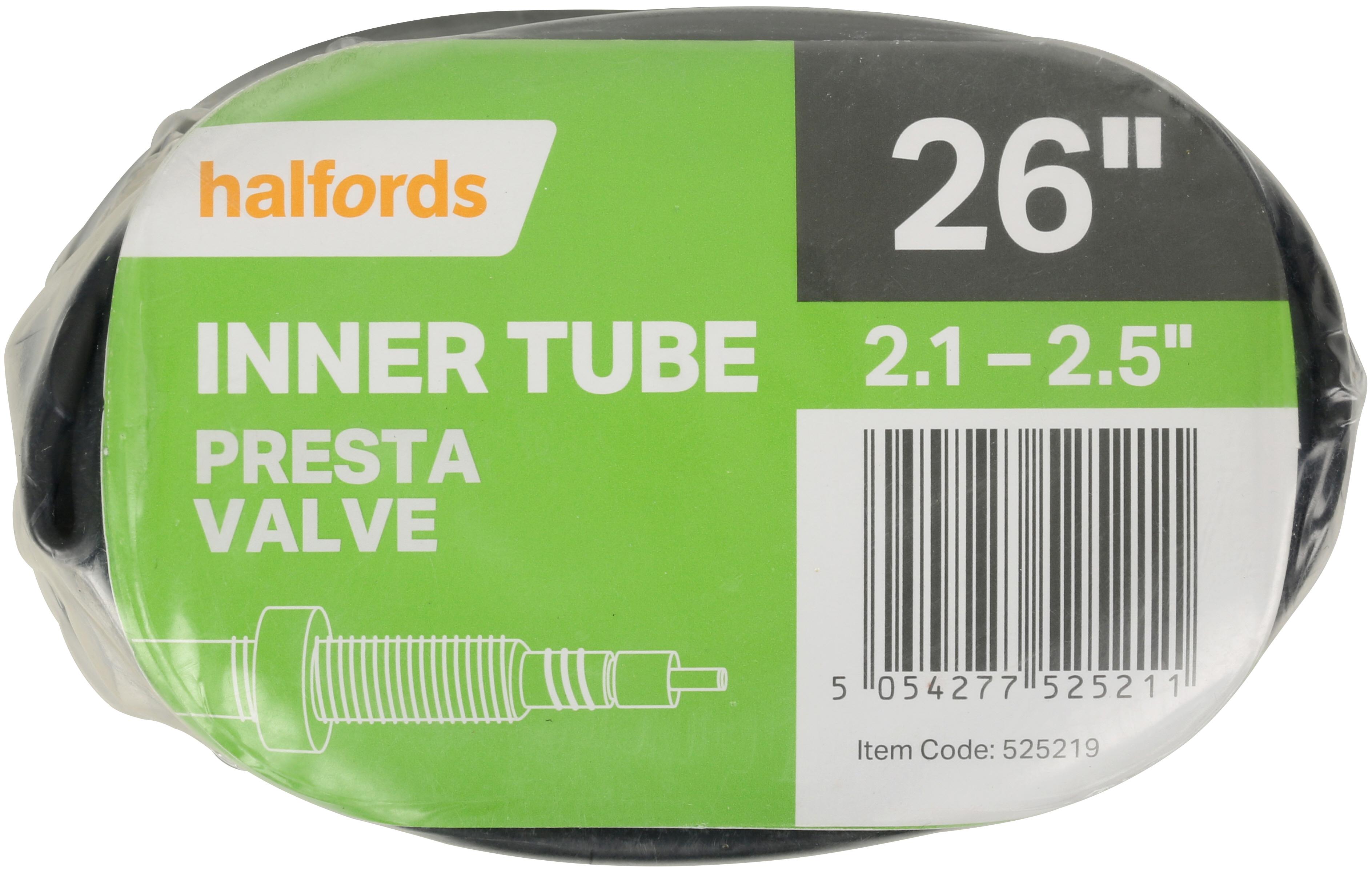 26 presta inner tubes