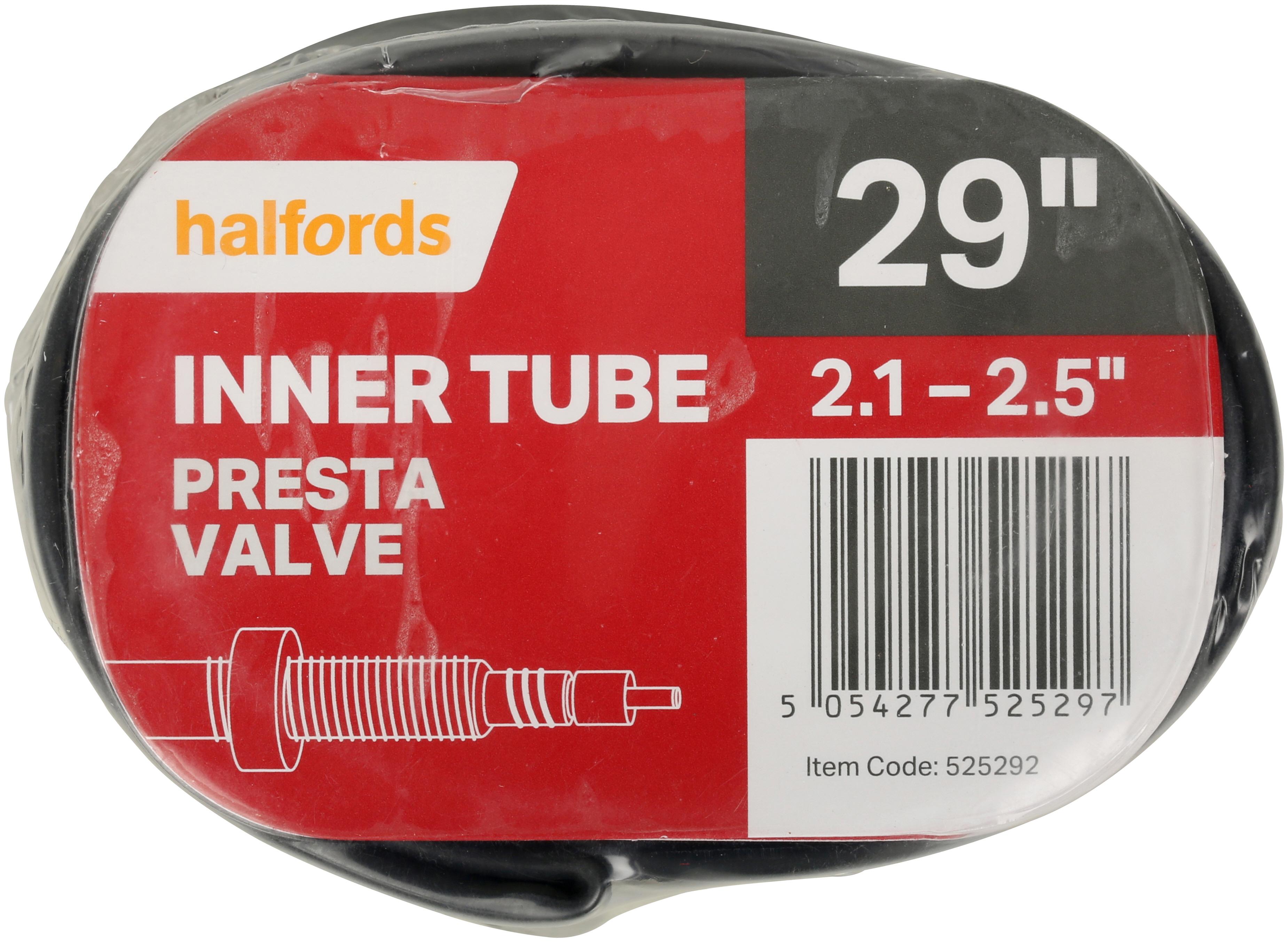 halfords presta inner tube