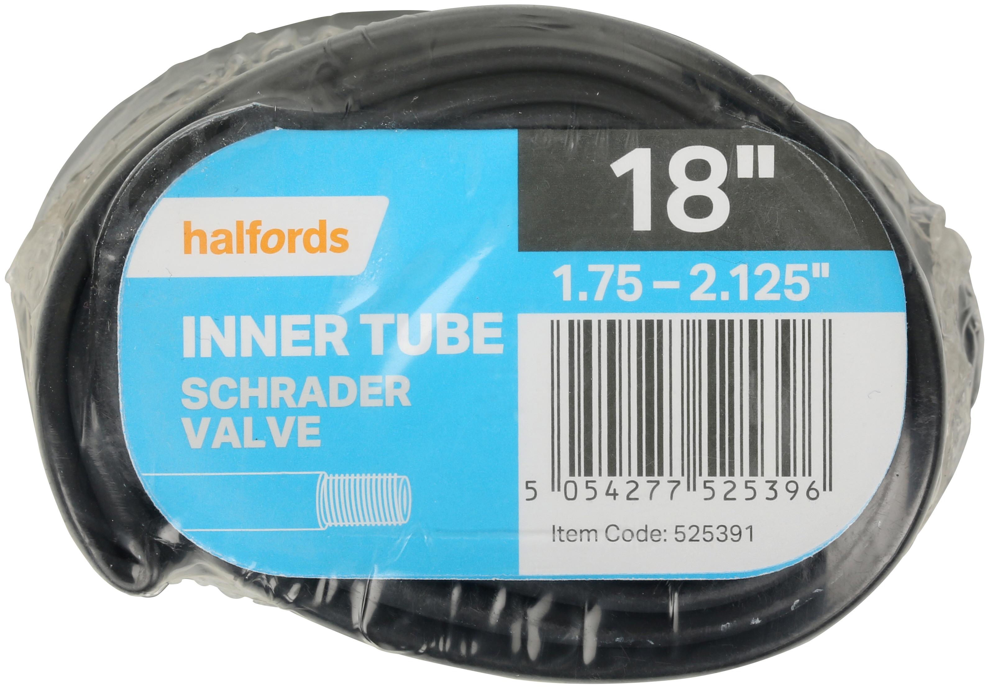 halfords bike inner tube fitting