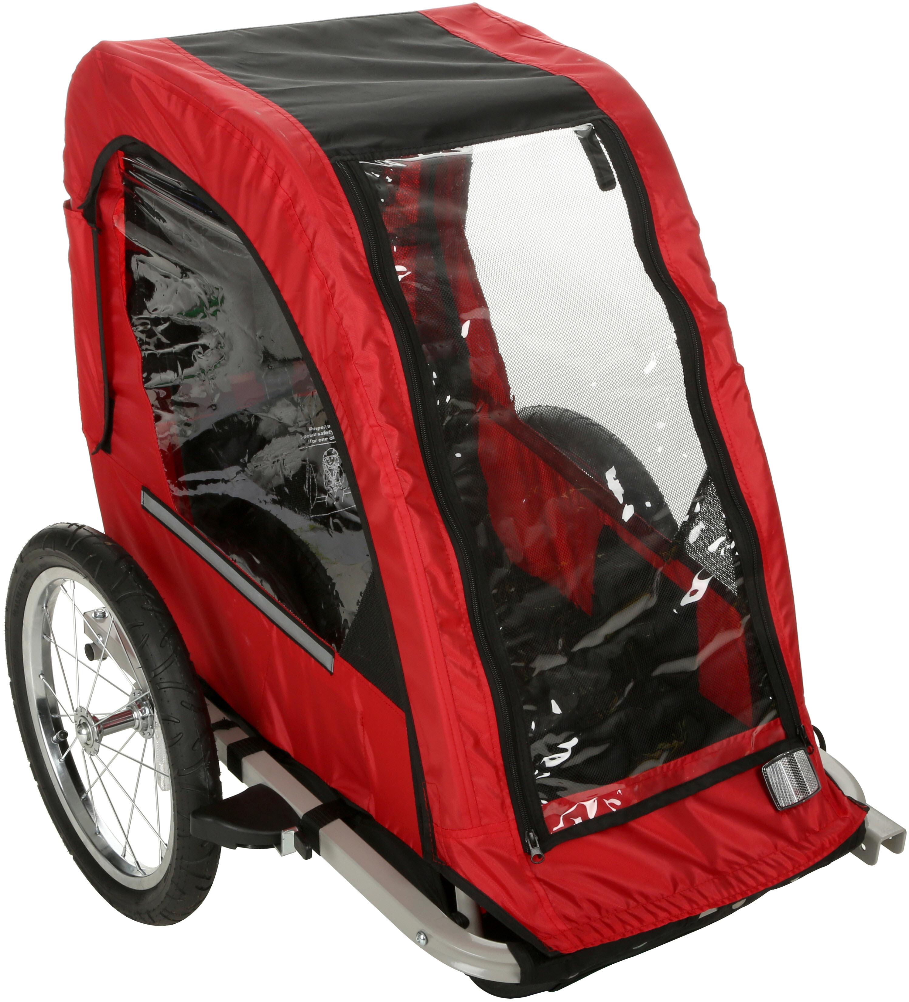 halfords child bike trailer