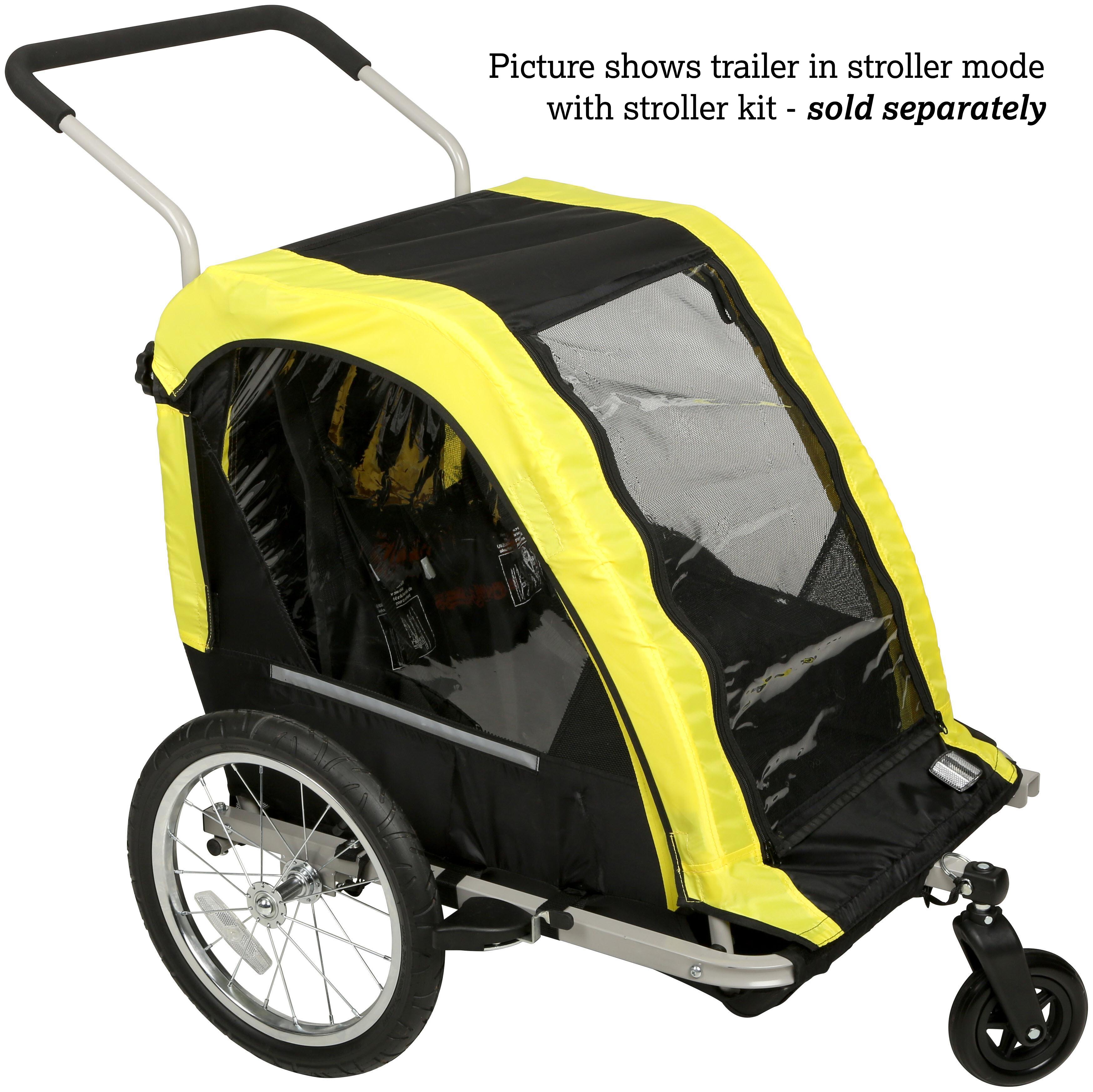 halfords double buggy