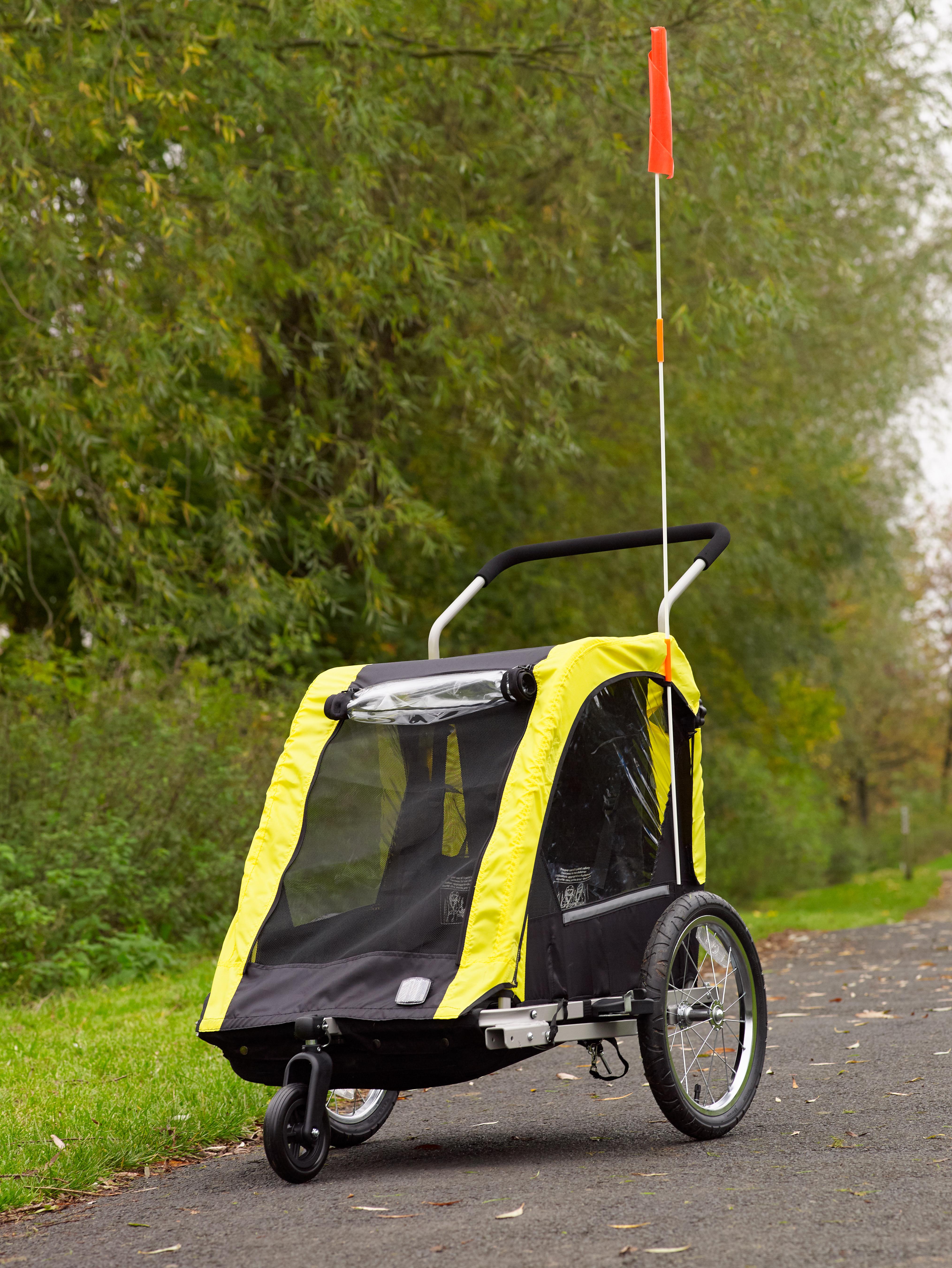 child bike trailer halfords