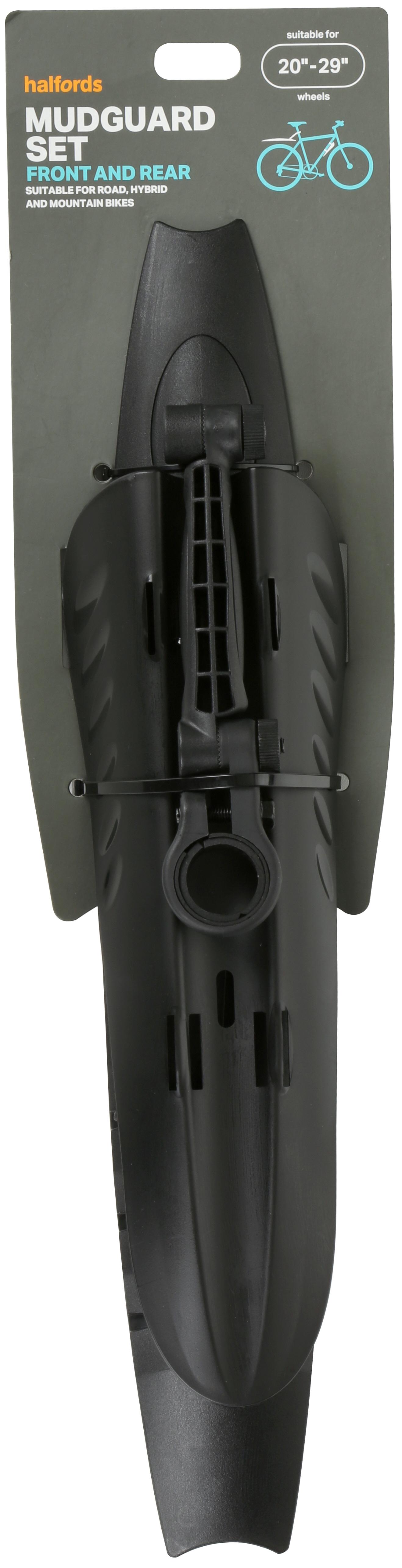 halfords road bike mudguards