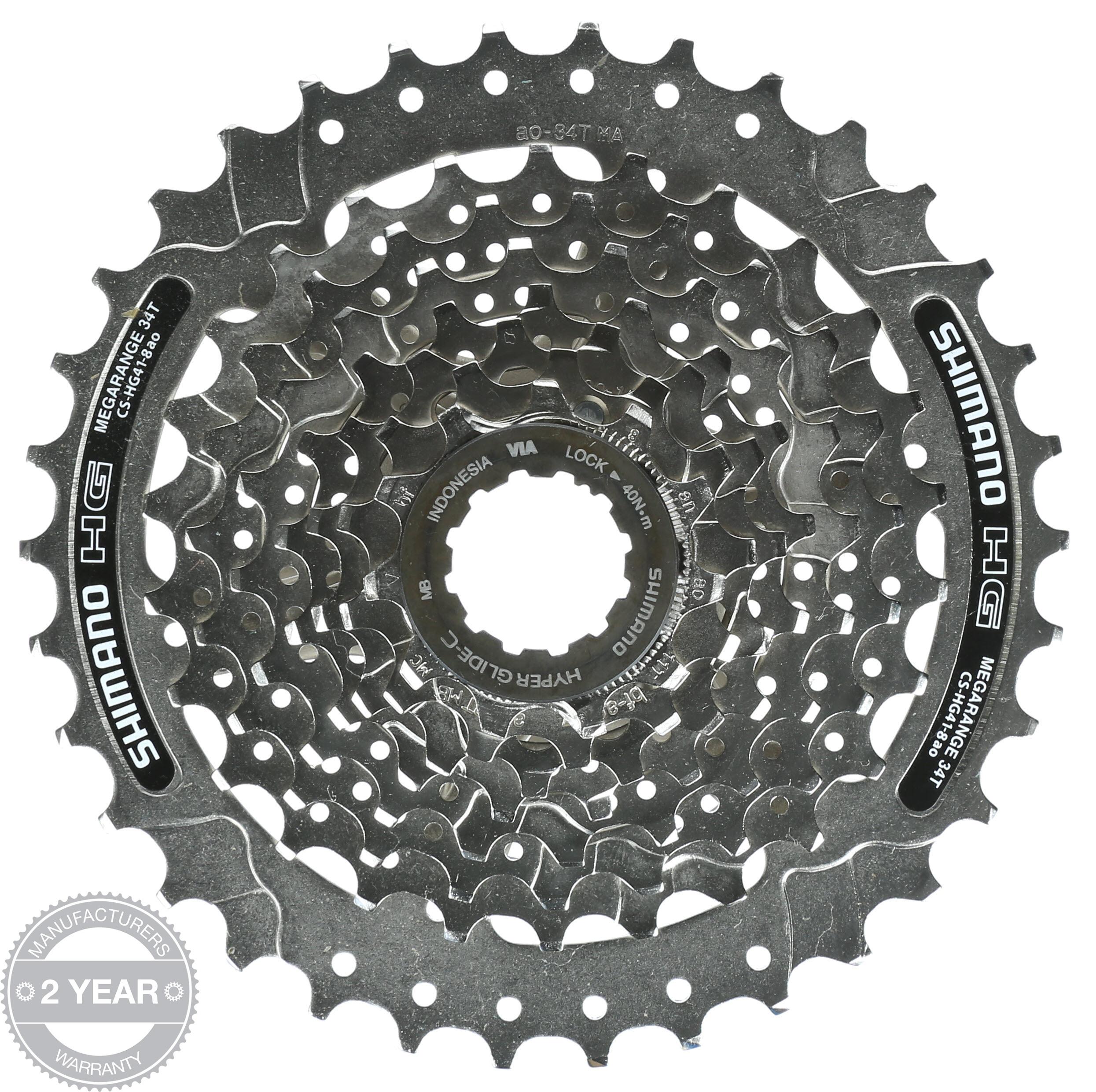 shimano hg41 8 speed cassette