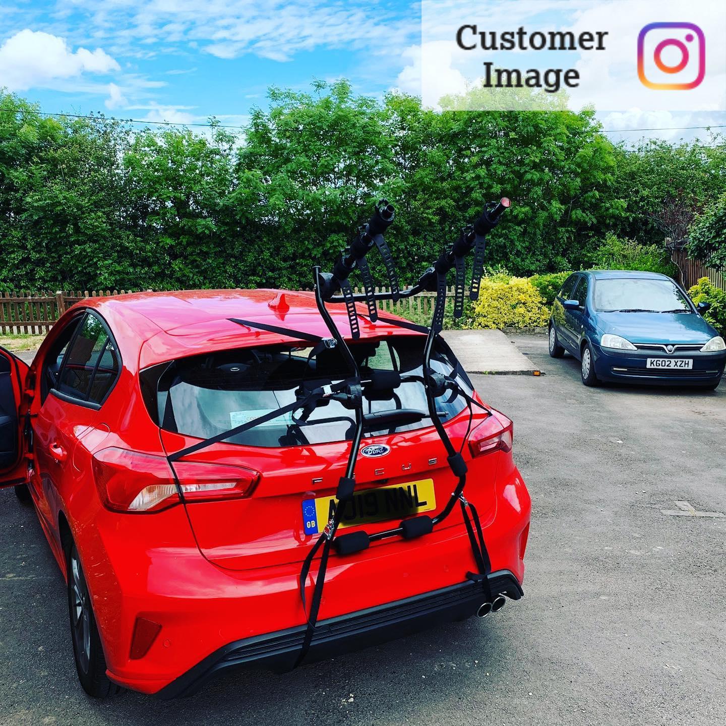 halfords high mount 3 cycle carrier