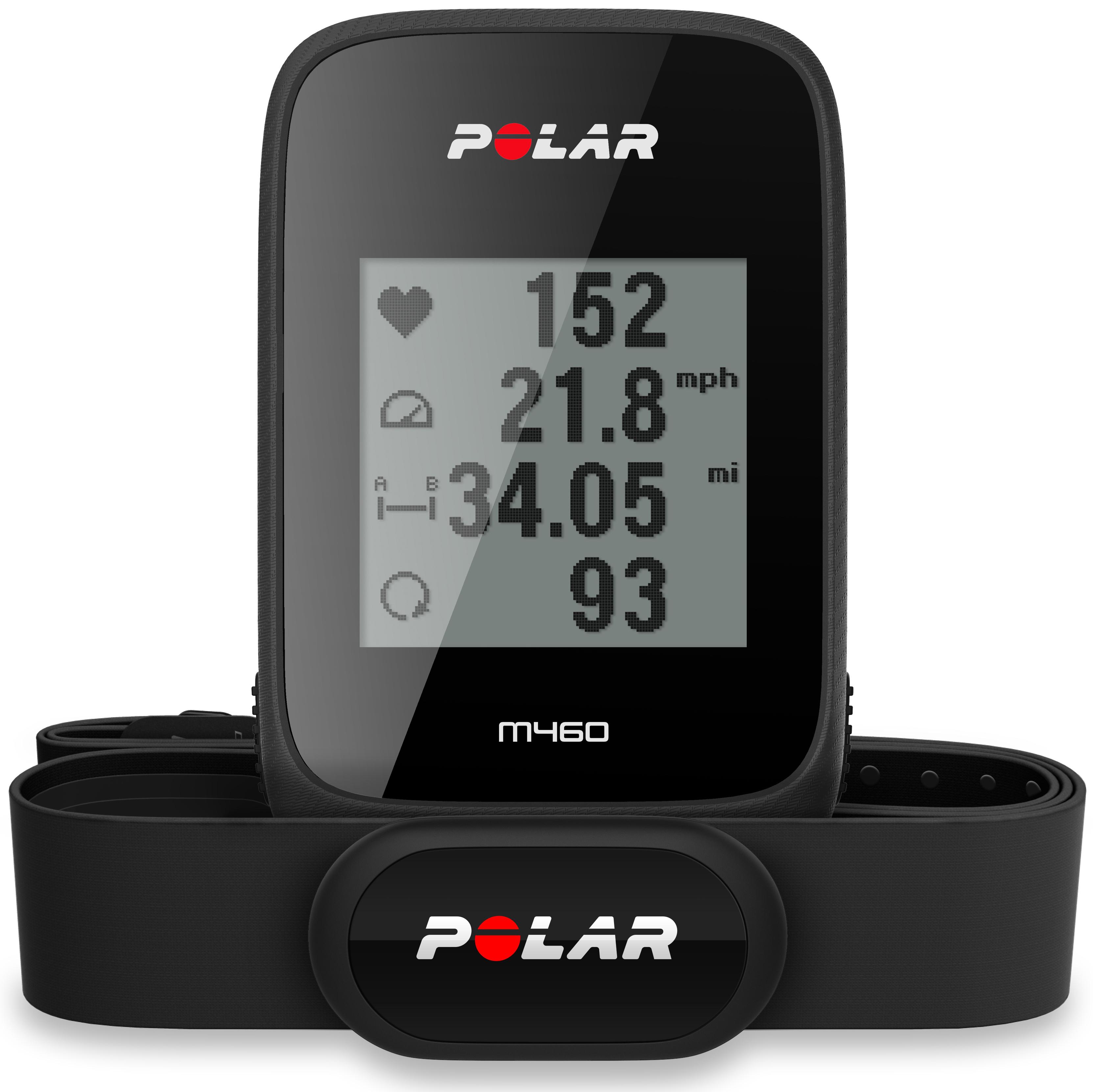 cycling computer with heart rate monitor