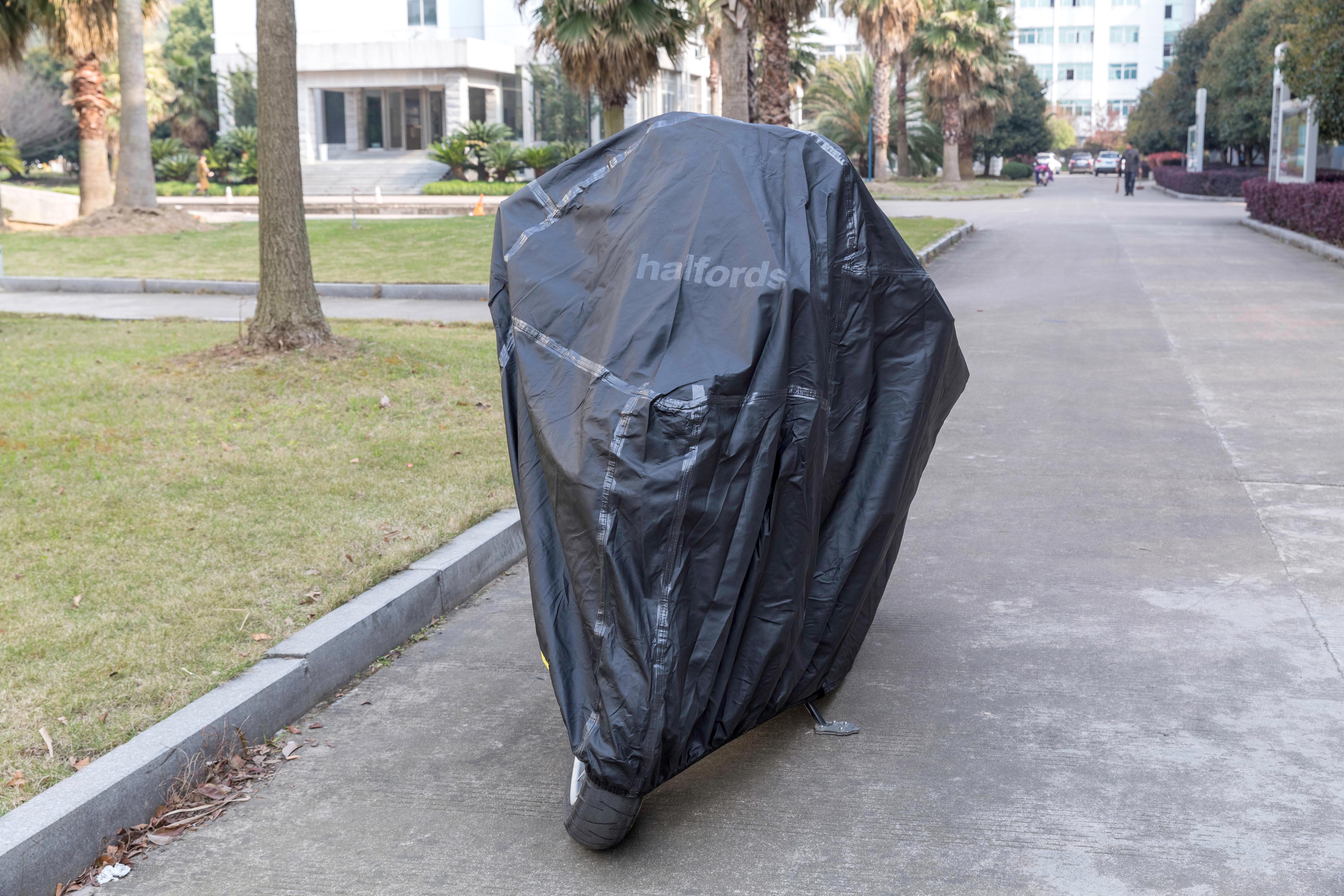 halfords motorbike cover