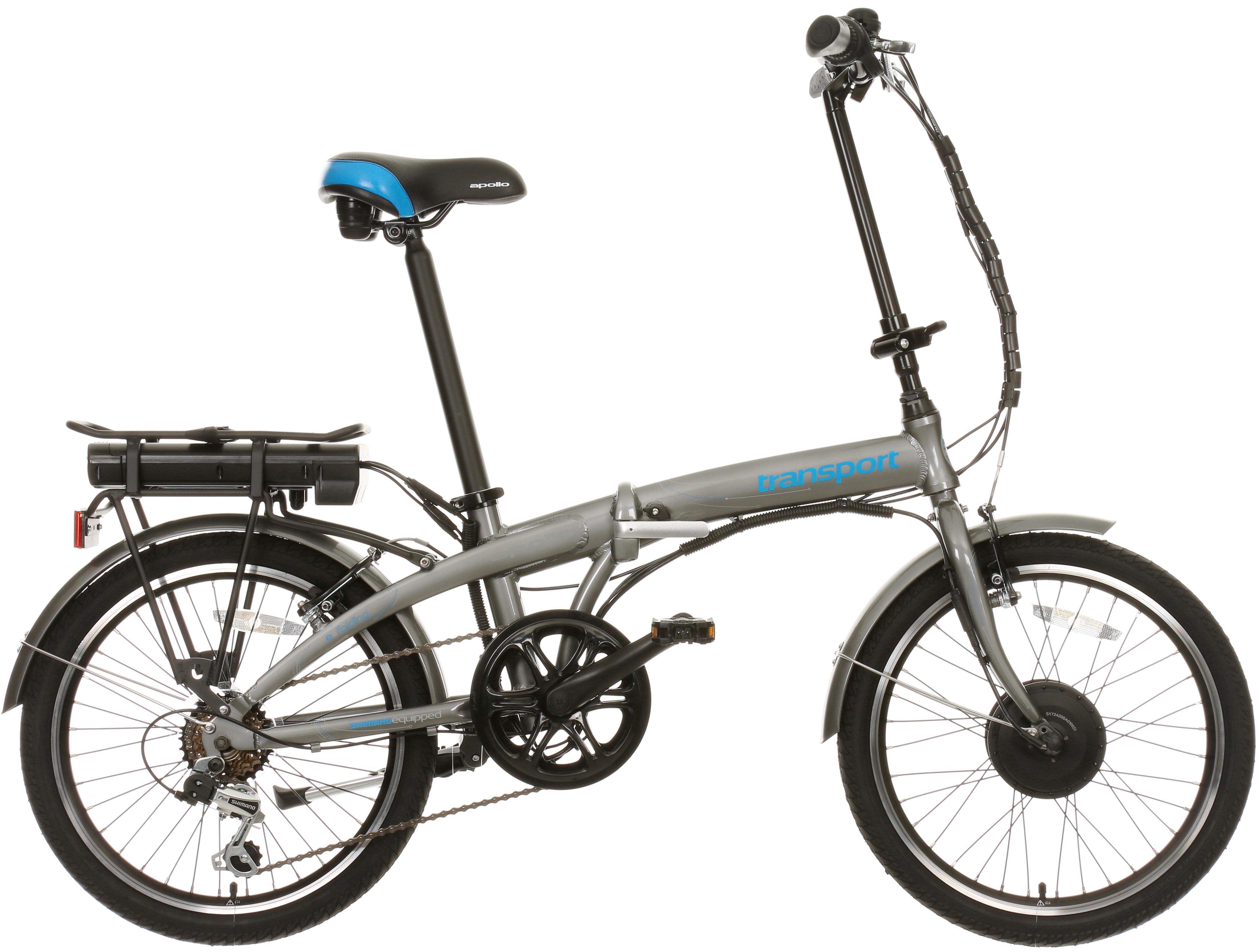 halfords carrera folding bike