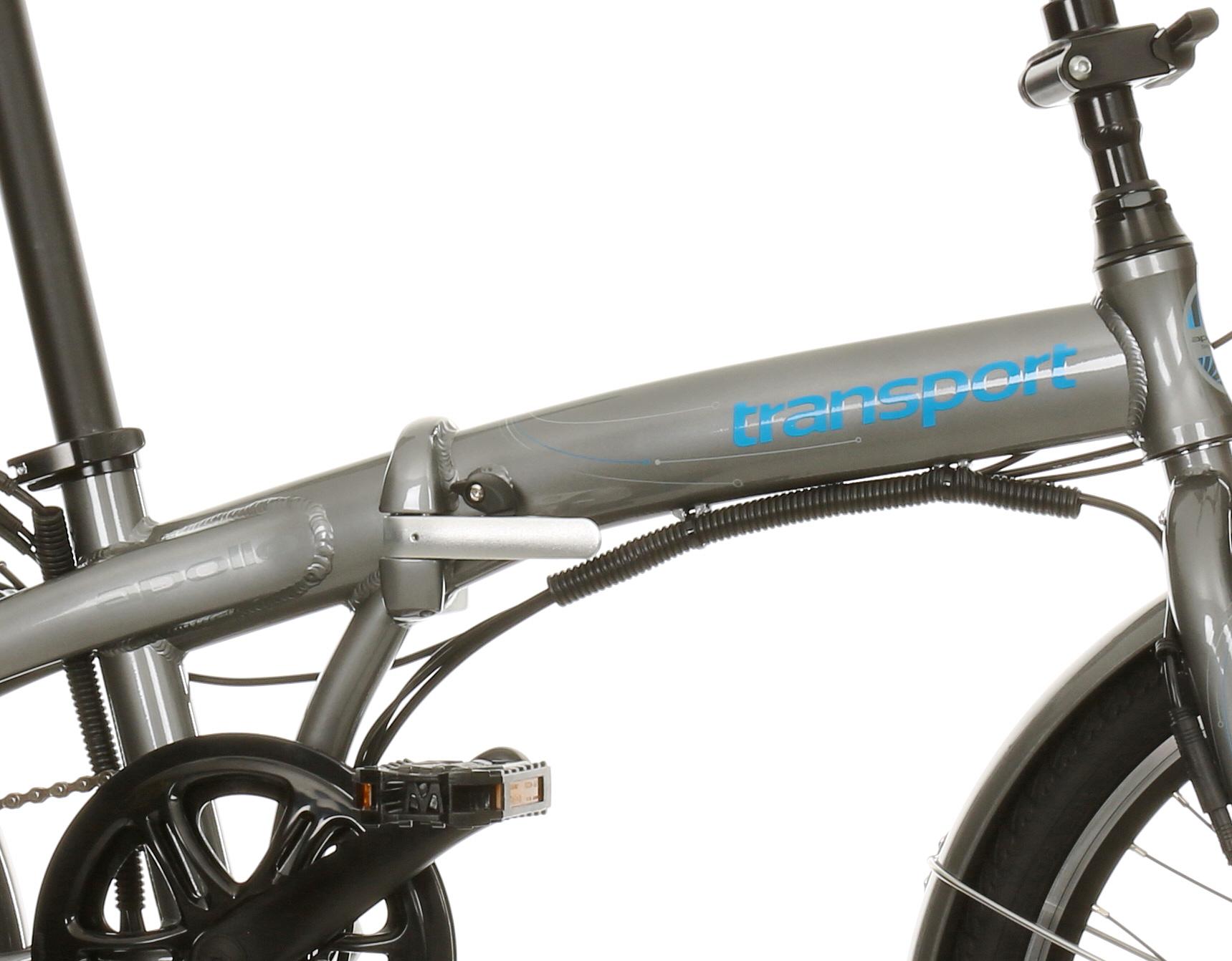 apollo transport electric folding bike