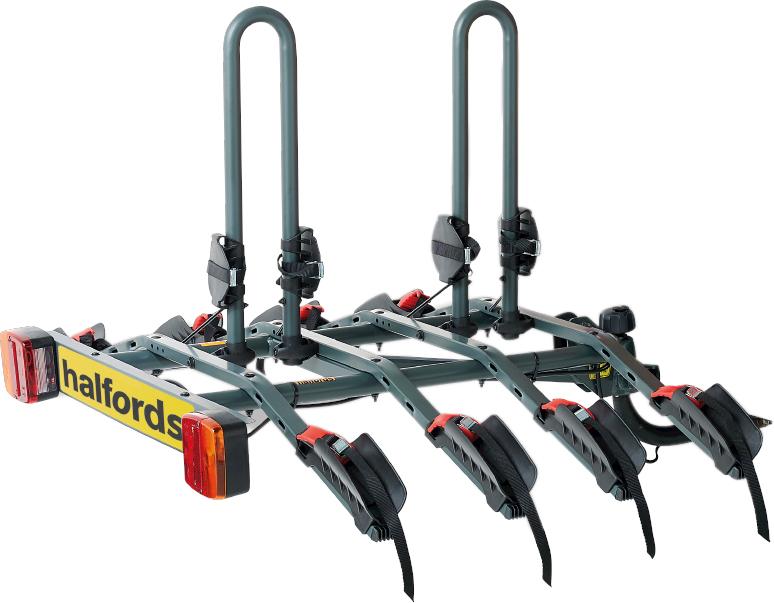 halfords rear mounted bike rack