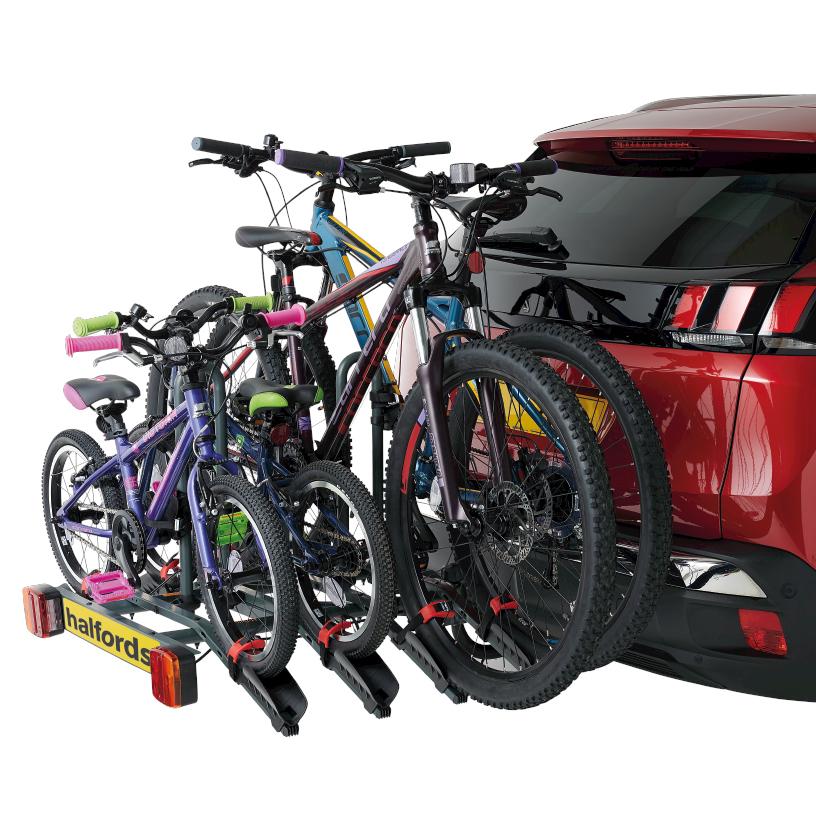 halfords tow bar bike carrier