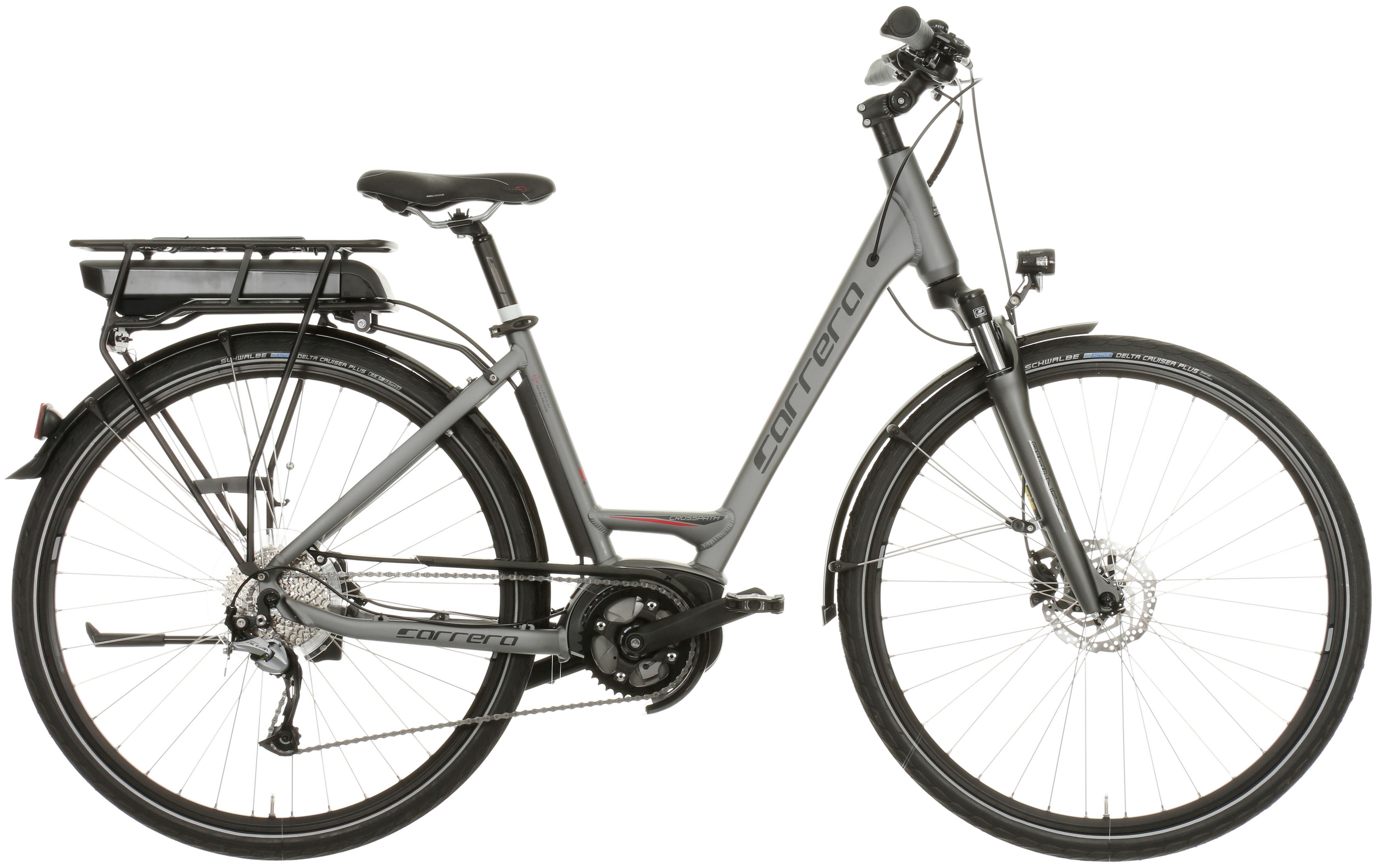 carrera crosspath electric hybrid bike