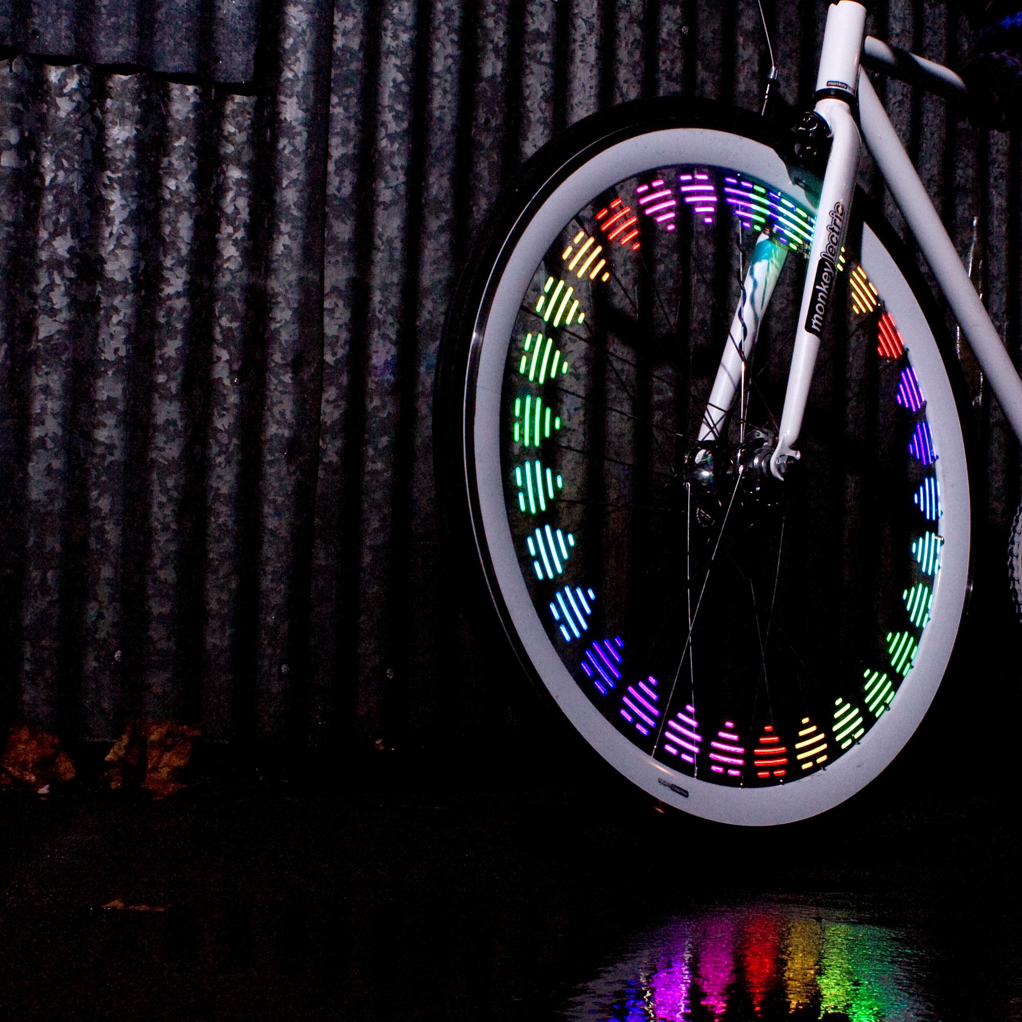 bike wheel lights halfords