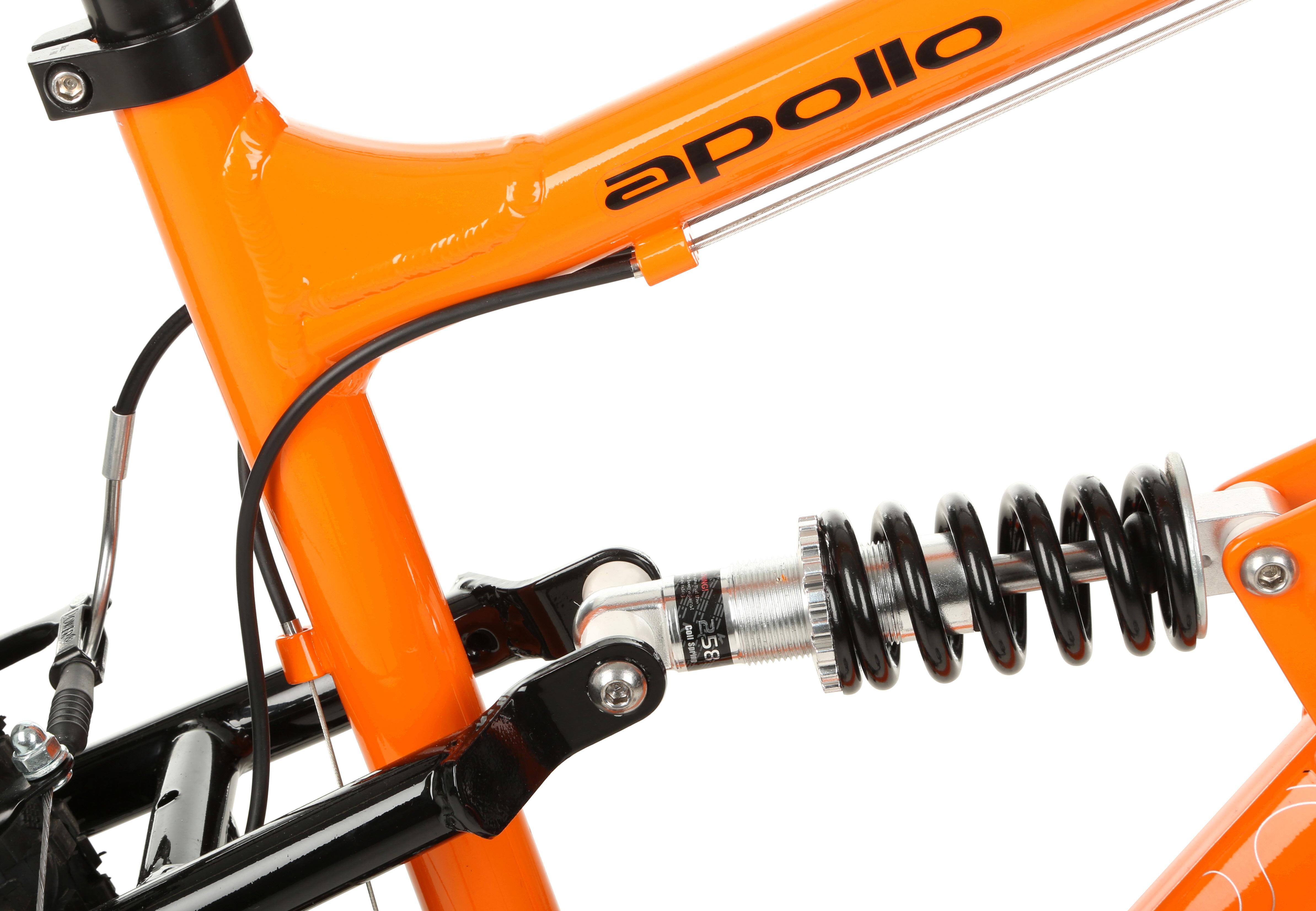 orange apollo bike