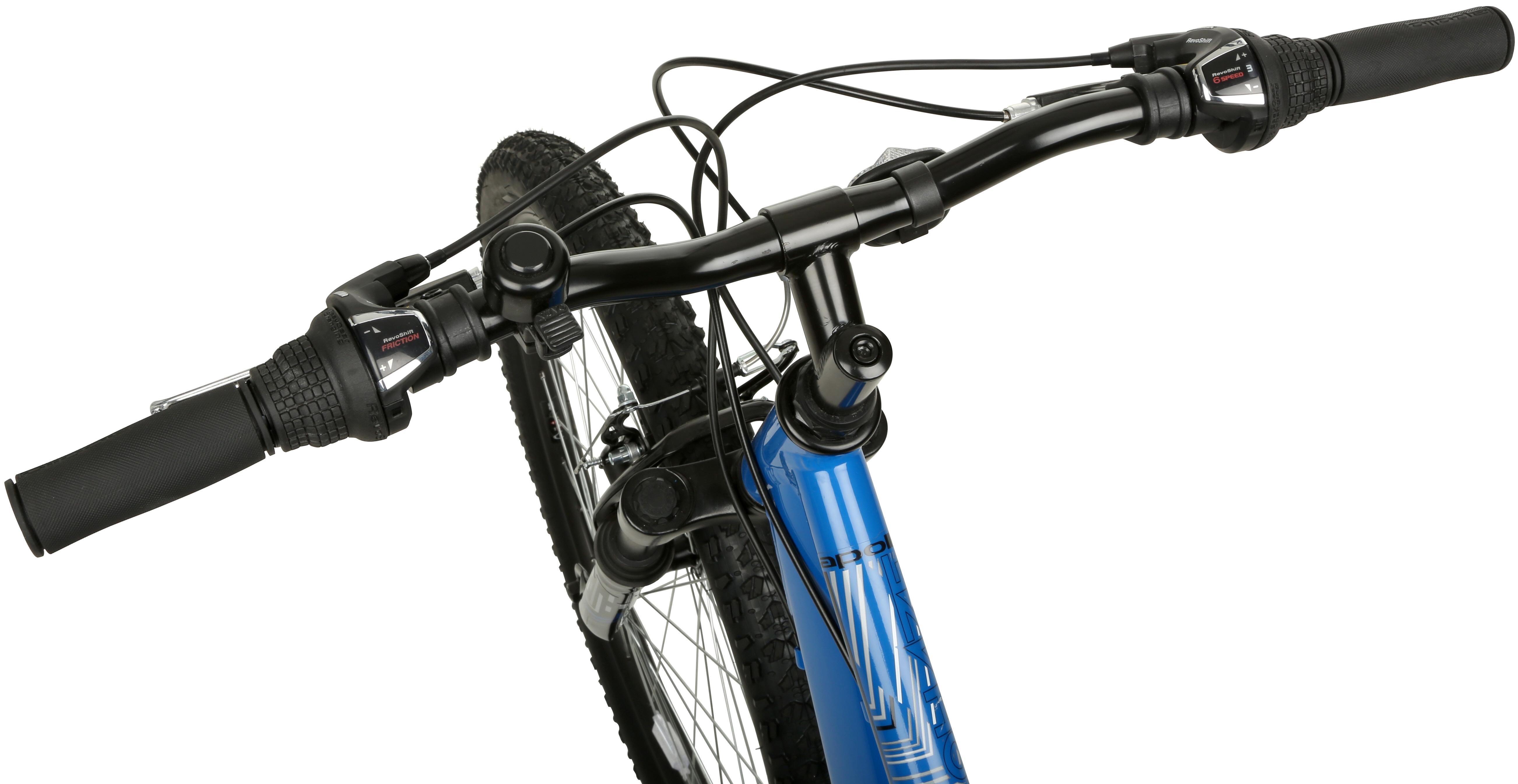 apollo phaze mens mountain bike blue 20 inch