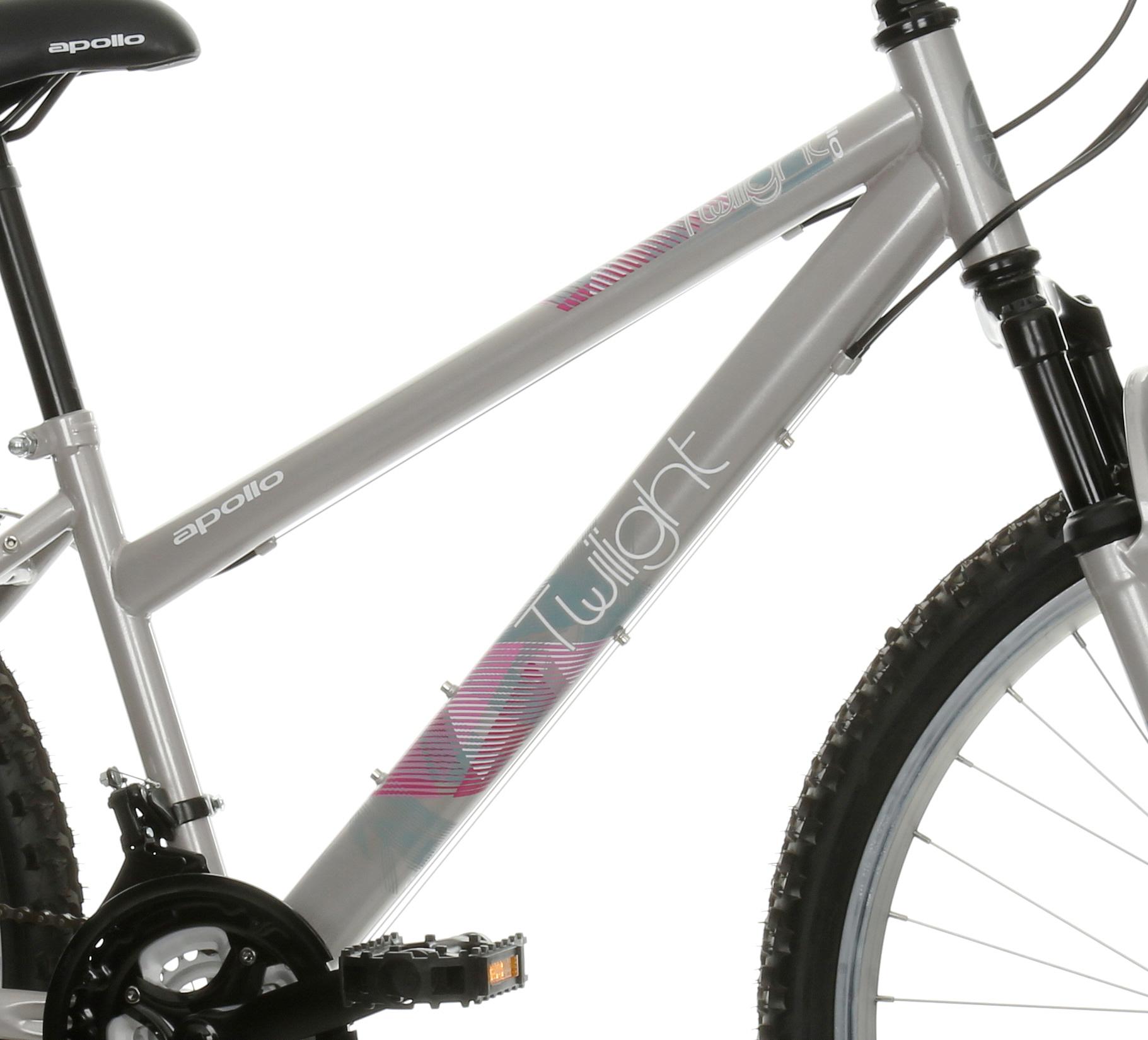 apollo twilight womens mountain bike purple