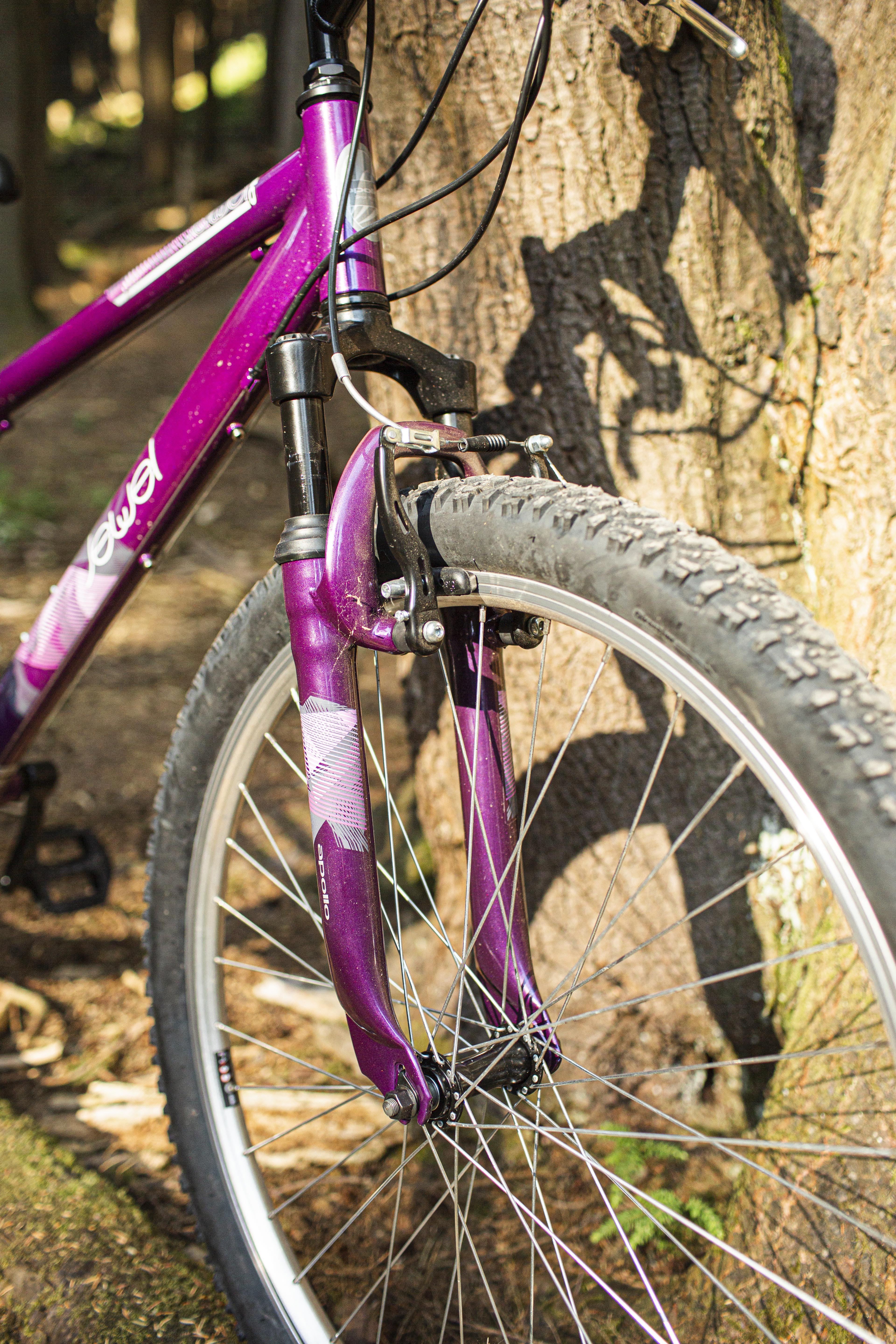 purple apollo bike