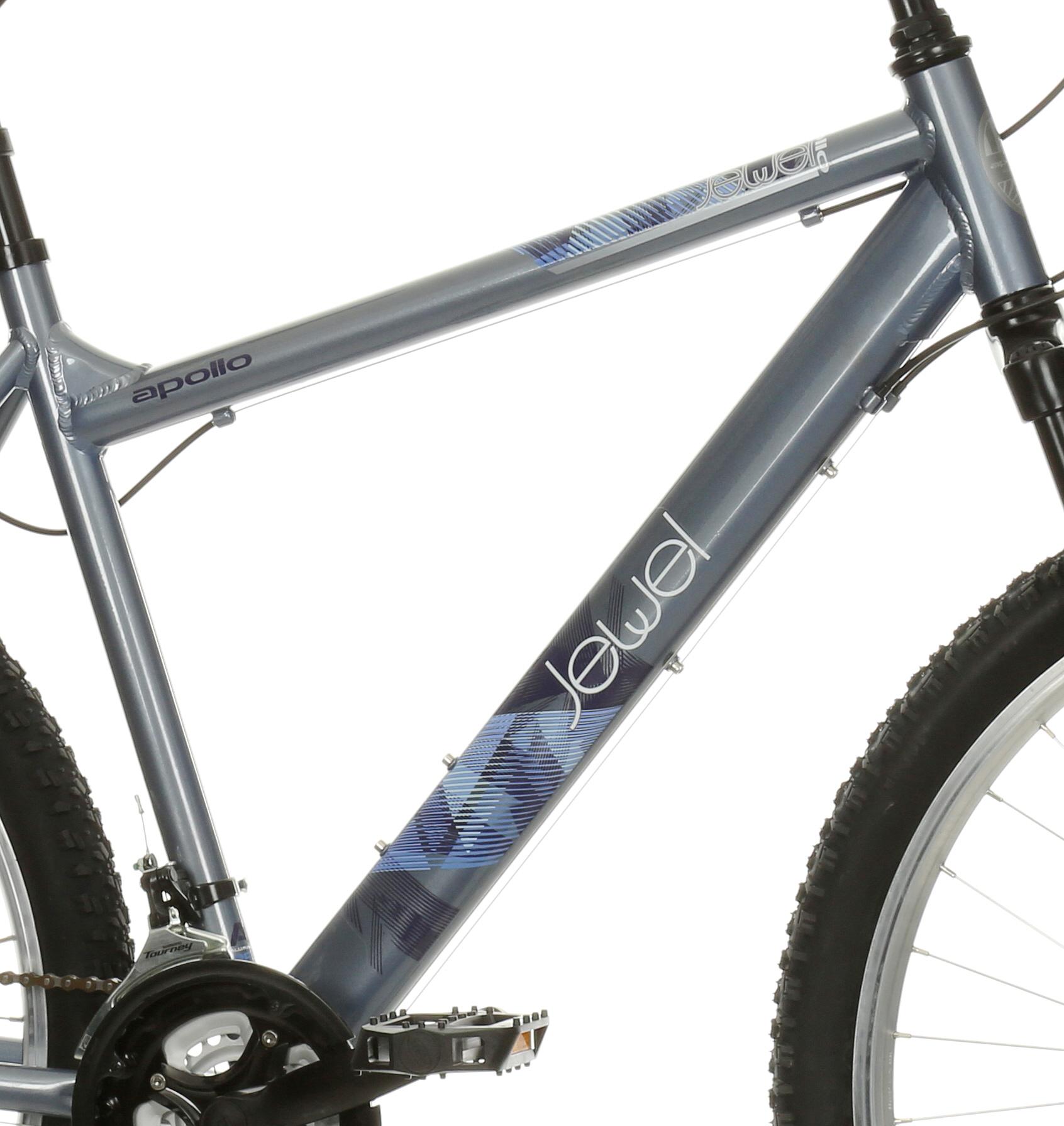 women's blue mountain bike