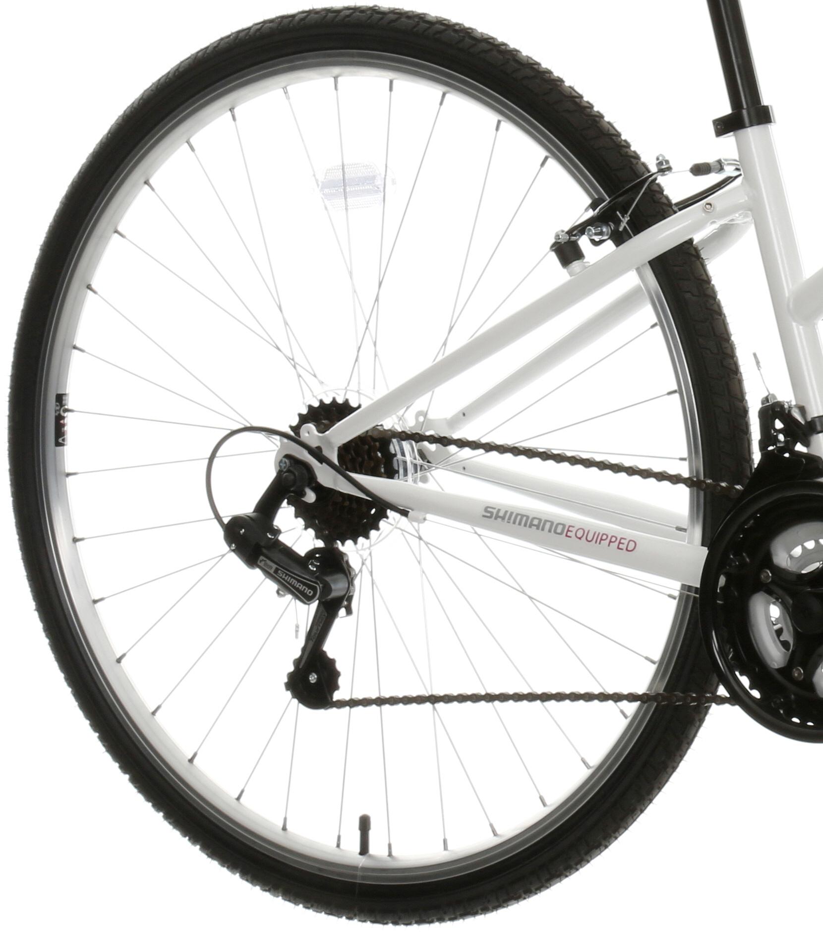 halfords womens hybrid bikes